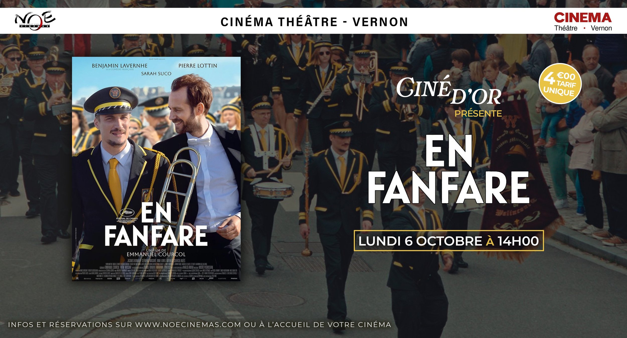 CINÉ D'OR - EN FANFARE