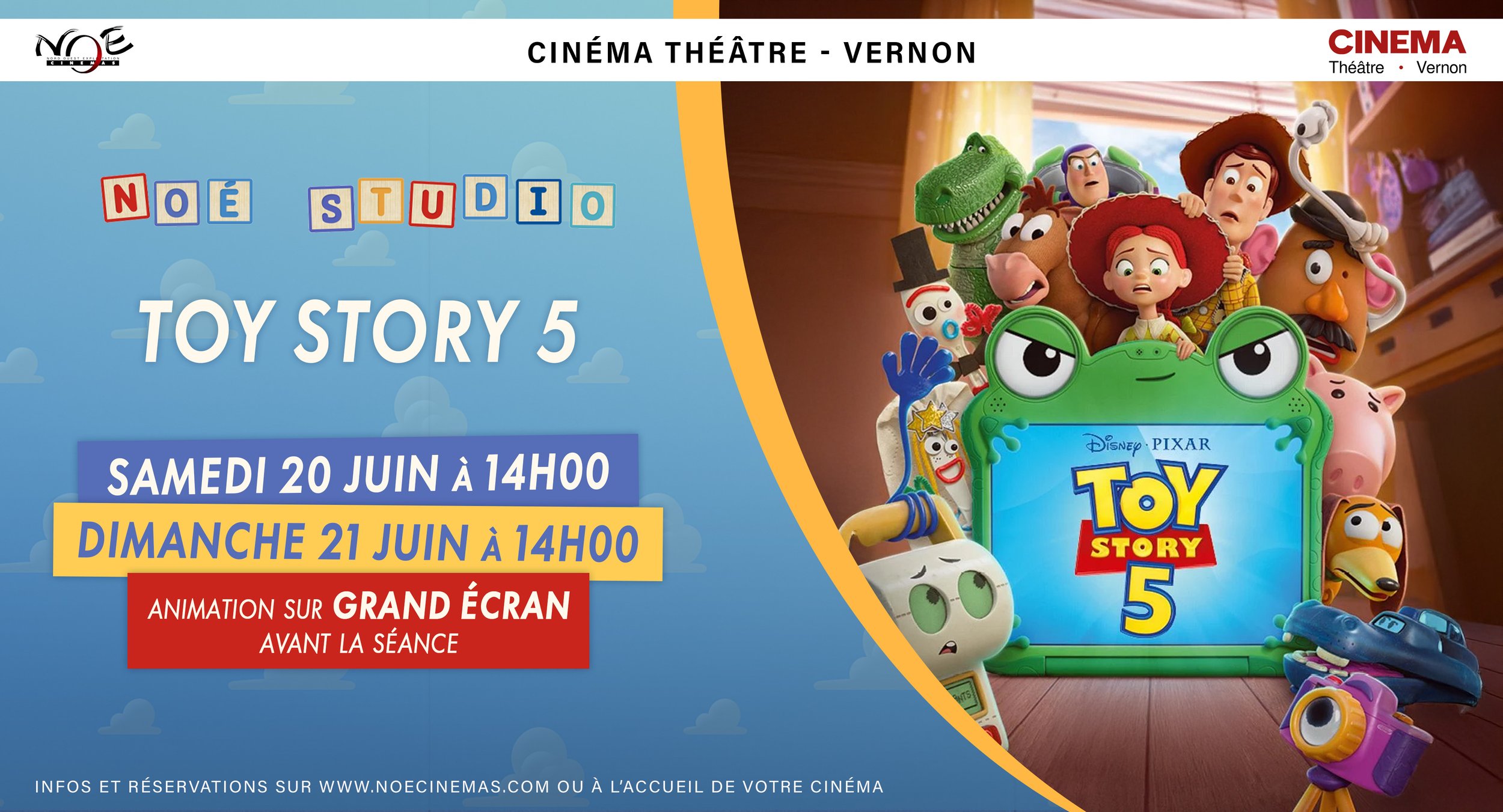 TOY STORY 5 - ANIMATION SUR GRAND ECRAN