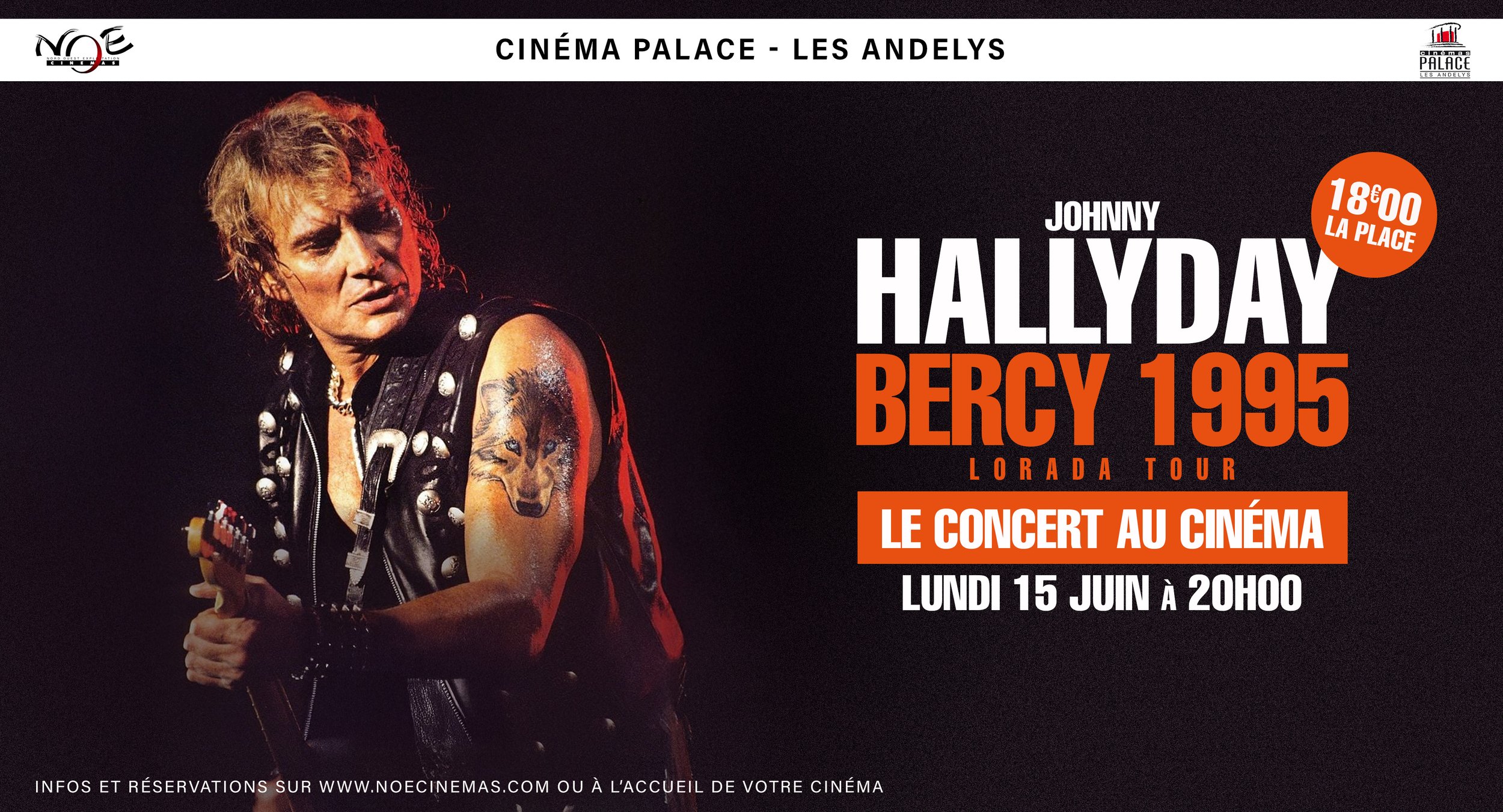 Johnny Hallyday, Lorada Tour - Bercy 1995