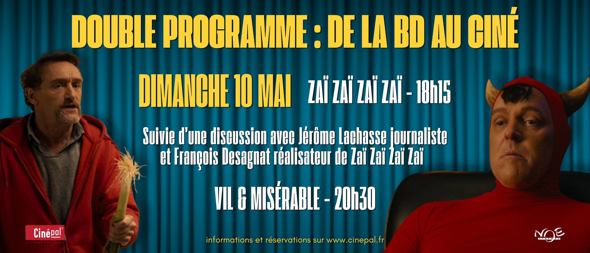 De la B.D. au ciné : Zai Zai Zai Zai | Vil & Miserable 