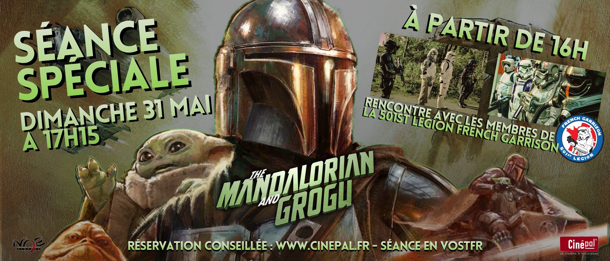 Séance spéciale : The Mandalorian & Grogu x 501st Legion french garrison