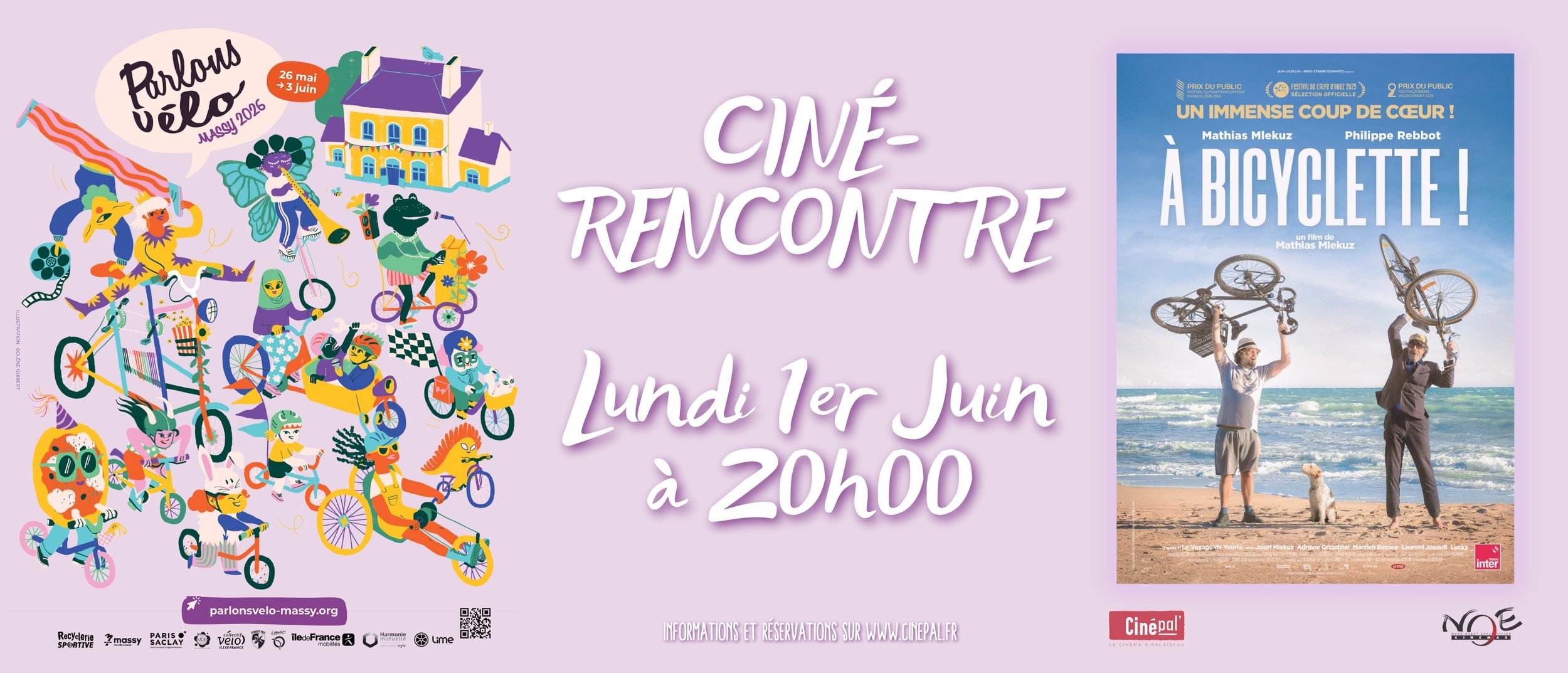 CINÉ-RENCONTRE : À BICYCLETTE !