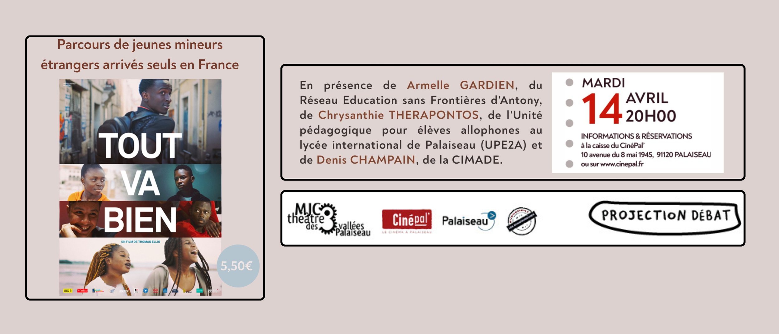 Projection Débat : TOUT VA BIEN