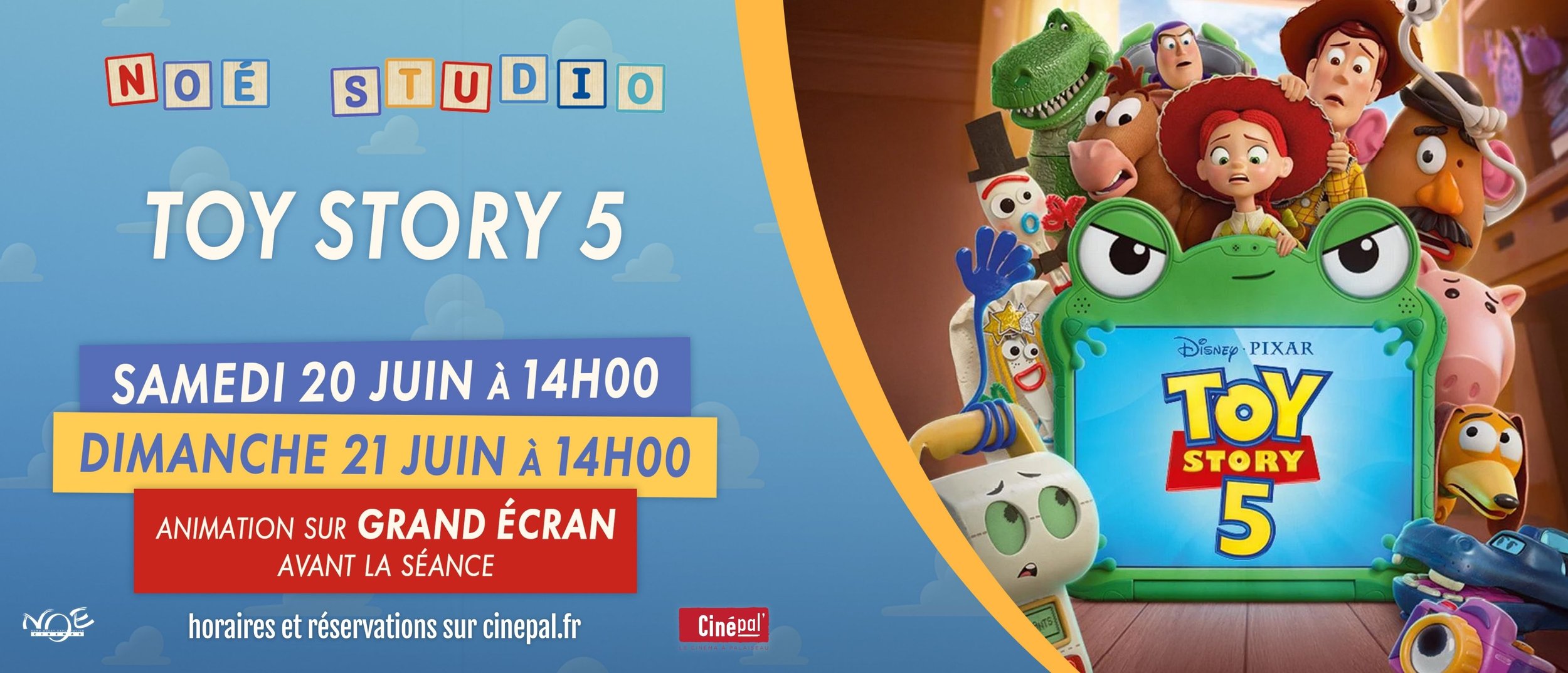 TOY STORY 5 - ANIMATION SUR GRAND ECRAN