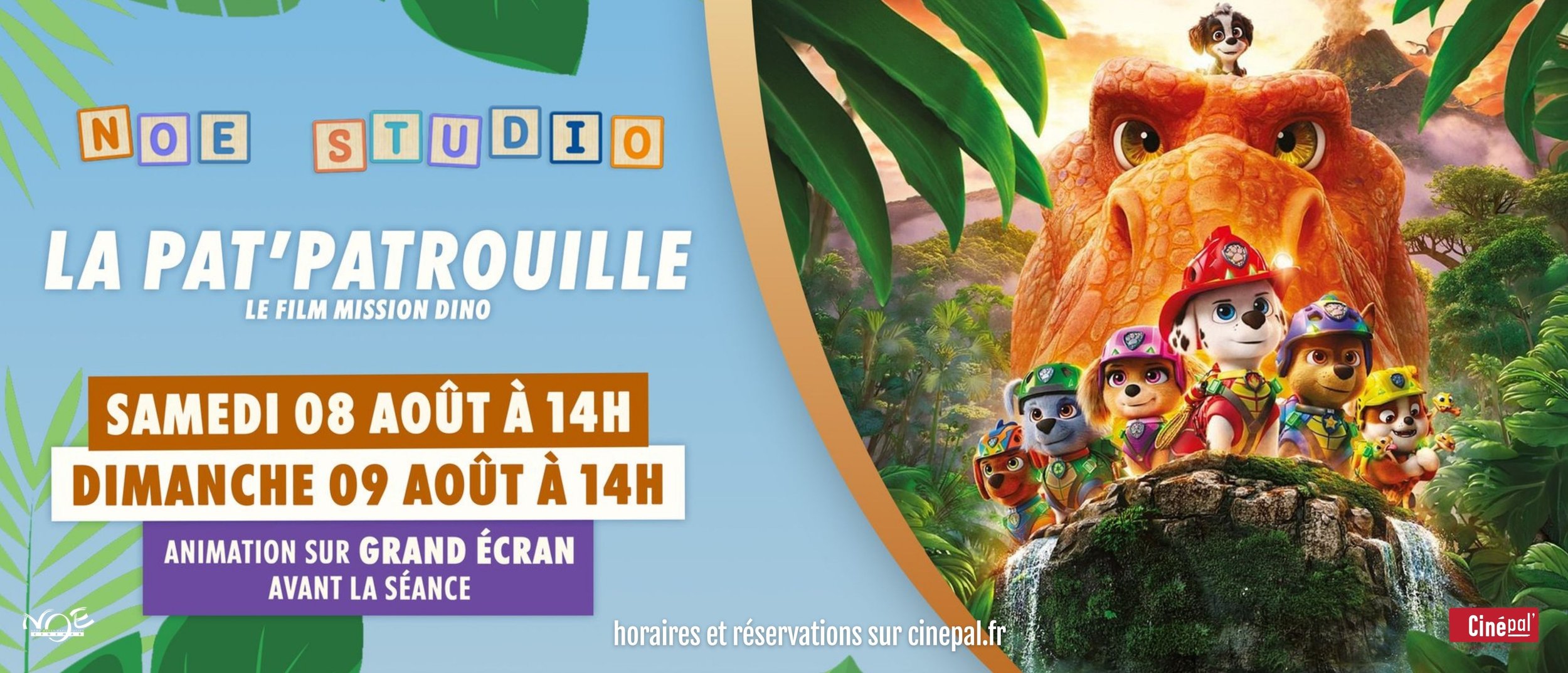 Noé Studios : La Pat' Patrouille : Le film mission Dino