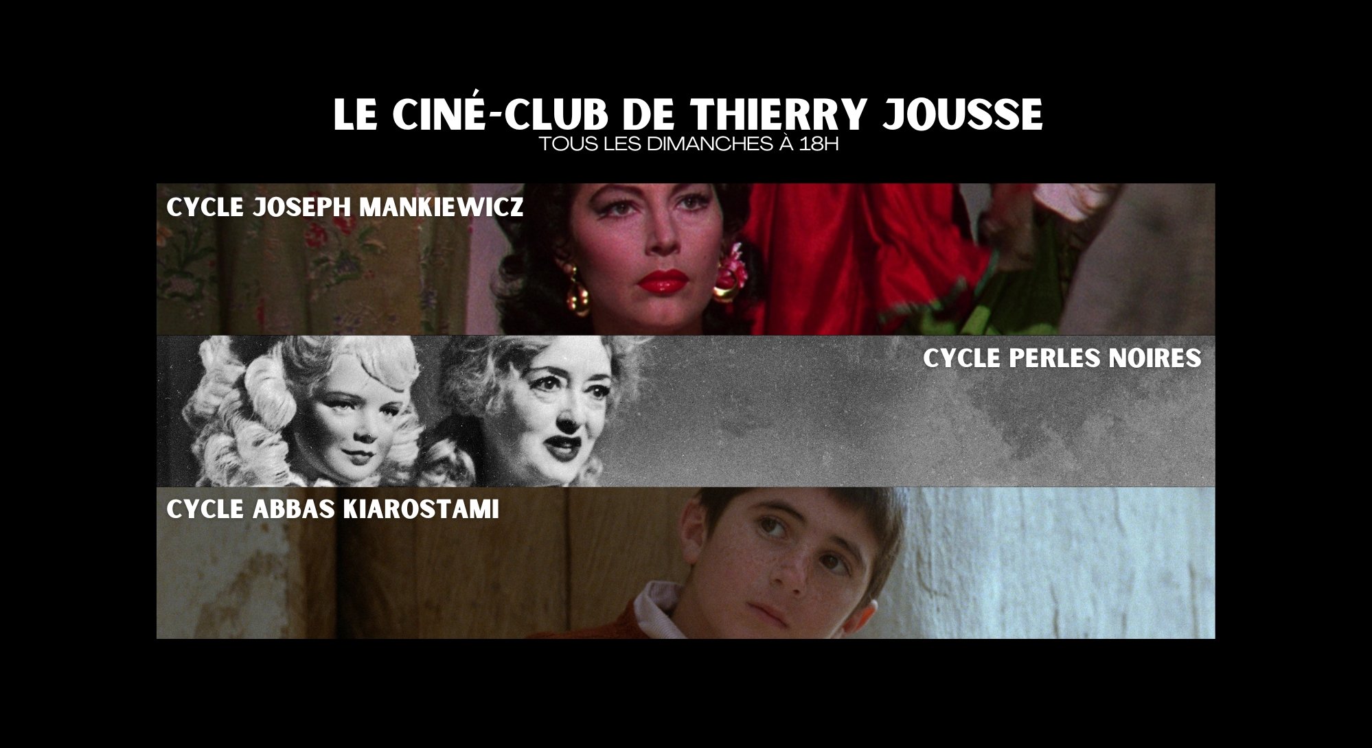 Le ciné-club de Thierry Jousse