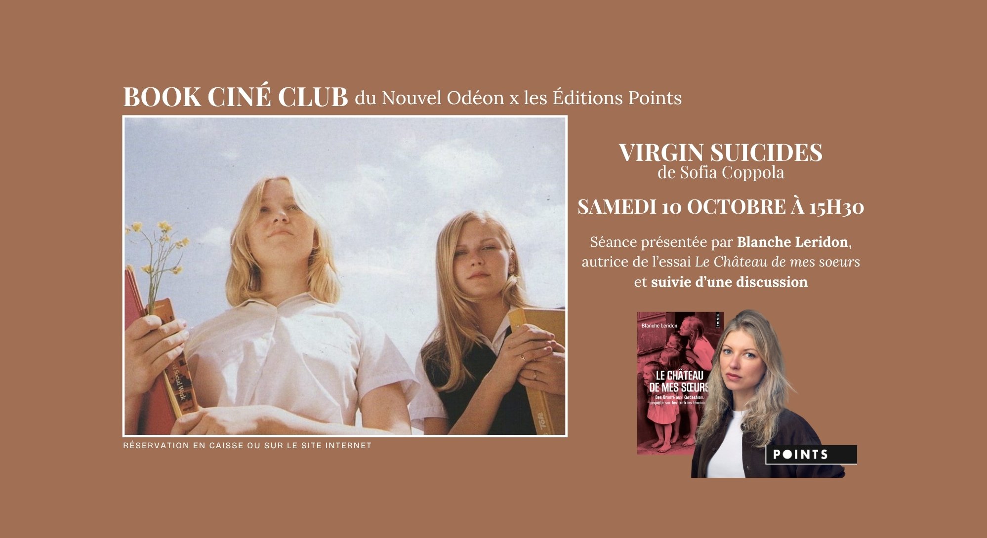 Book ciné-club Éditions Points x Nouvel Odéon