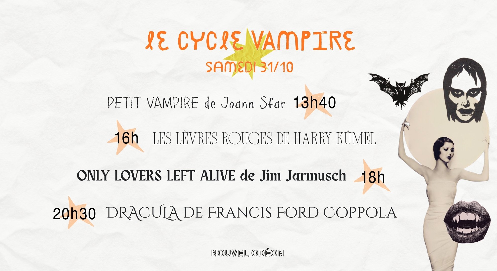 Journée Halloween au Nouvel Odéon