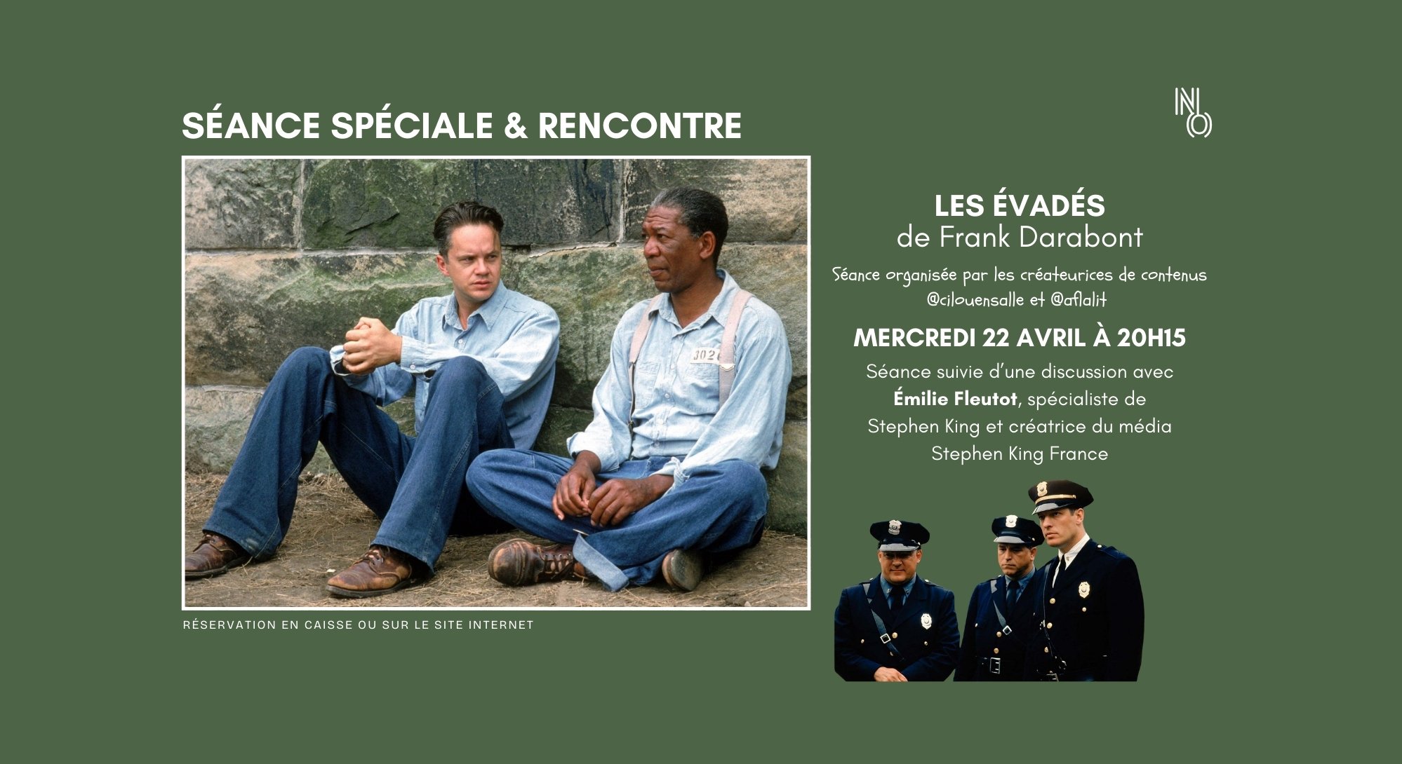 Séance spéciale - Les Évadés