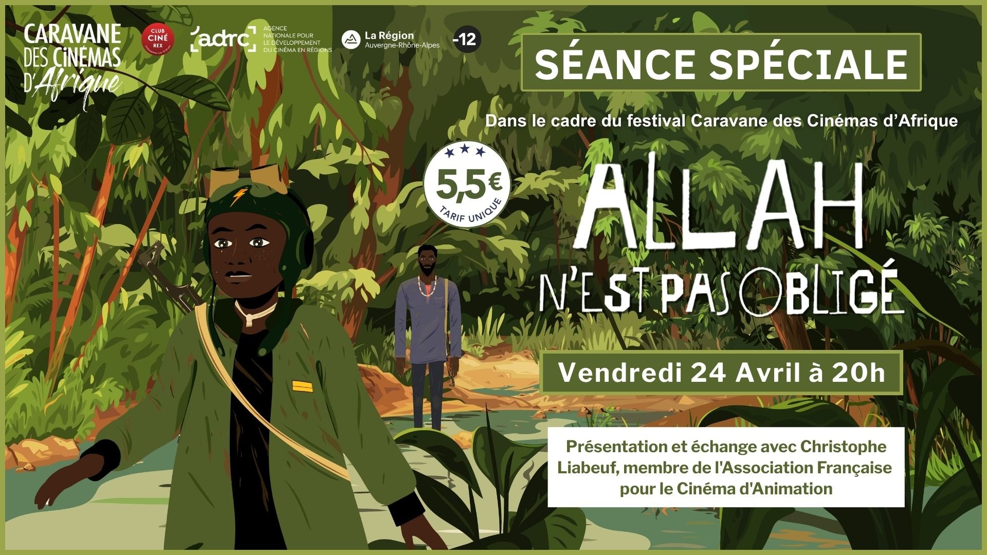 Séance spéciale – Festival Caravane des Cinémas d’Afrique