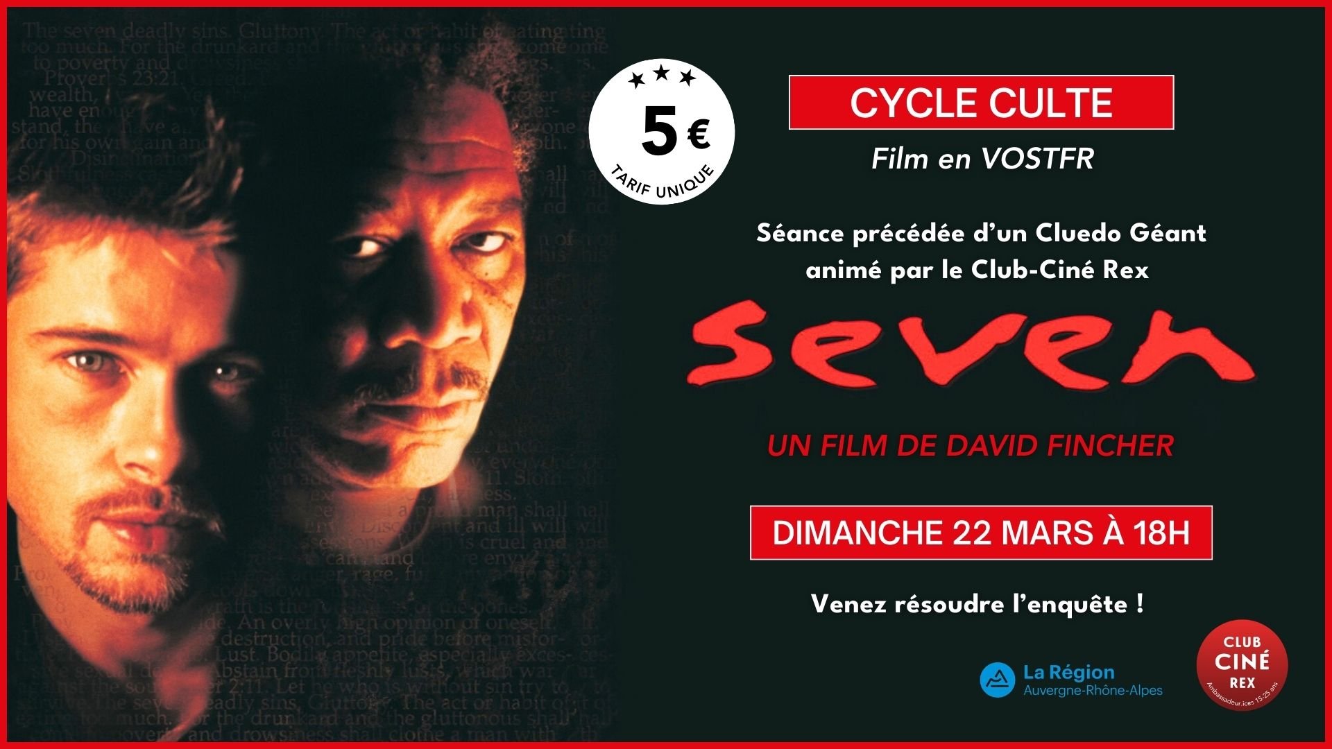 Cycle Culte : "Seven"