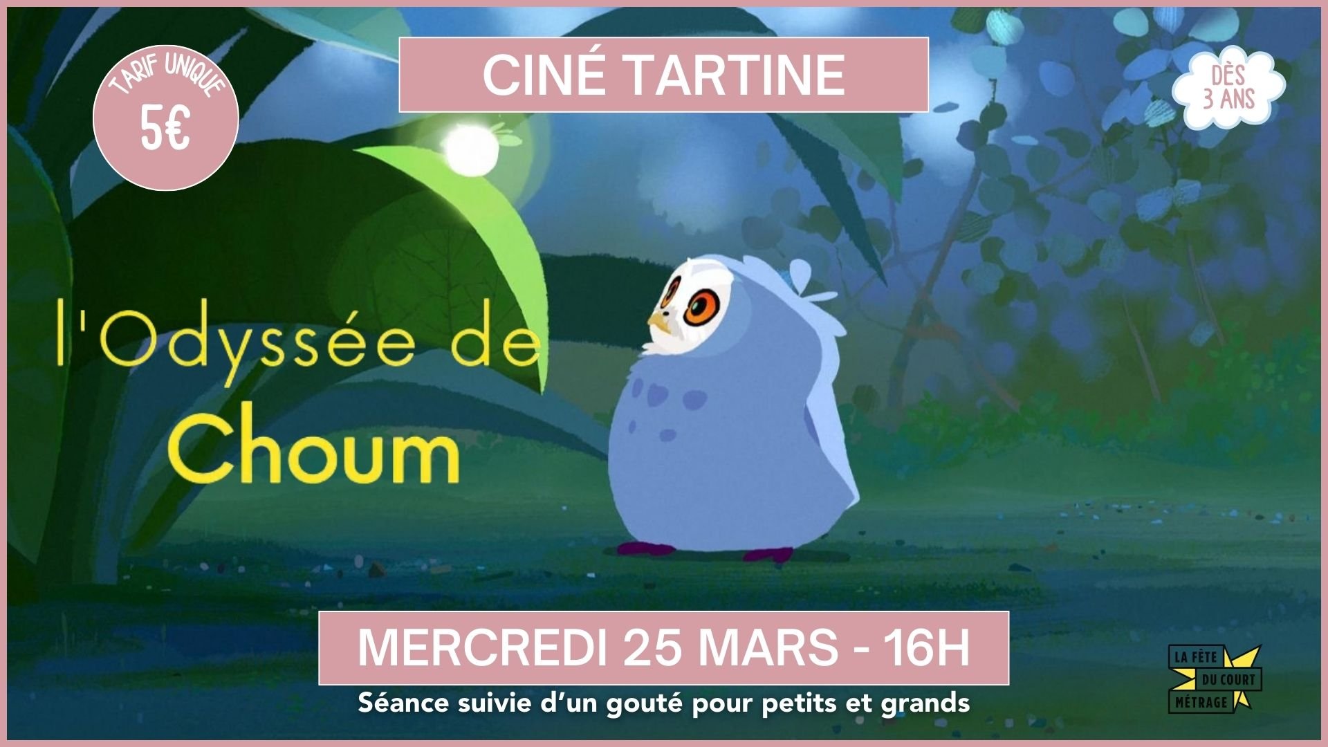 Ciné tartine : "L’Odyssée de Choum"