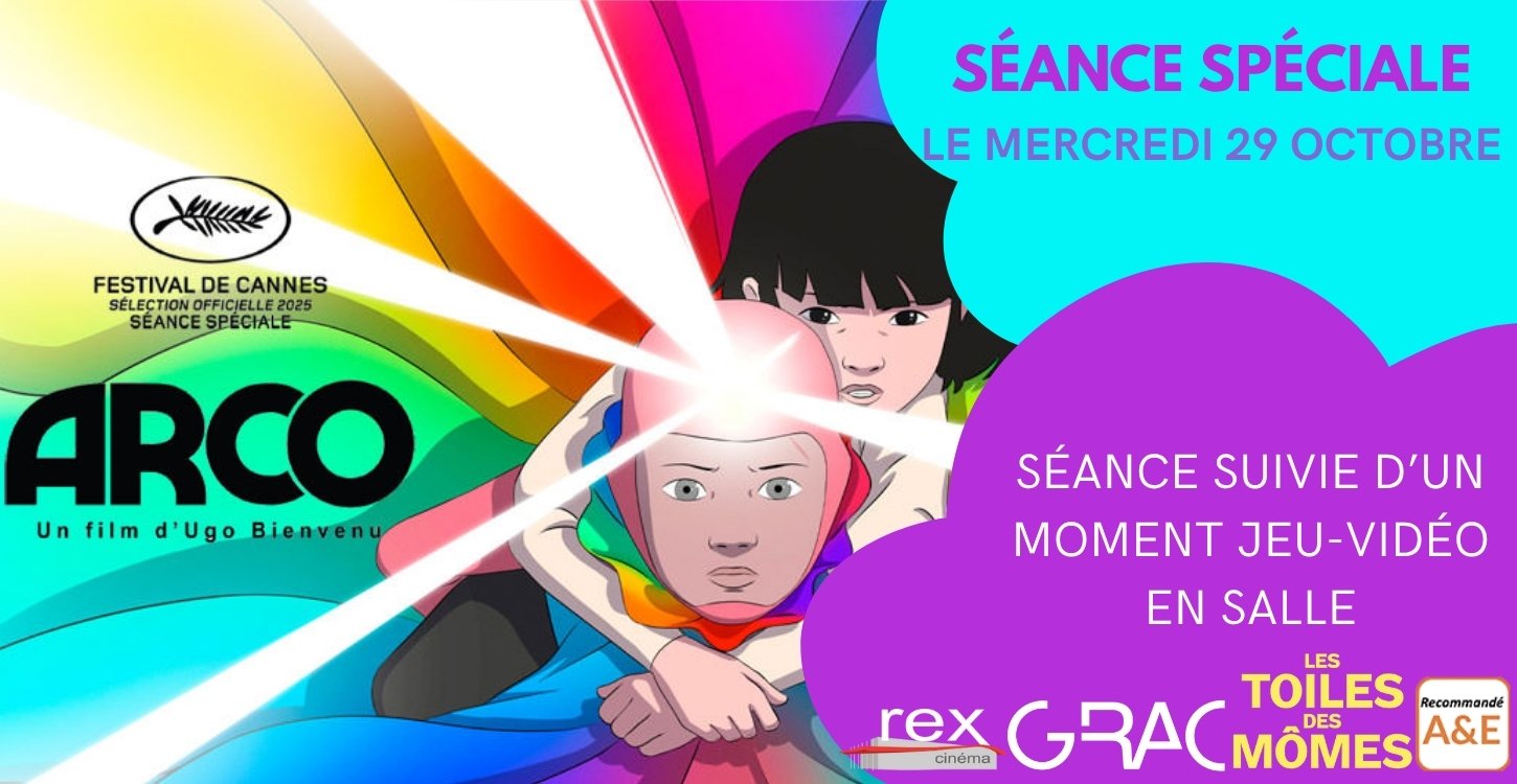 Ciné gaming "Arco" le mercredi 29 octobre 2025 dans le cadre du festival Toiles des Mômes