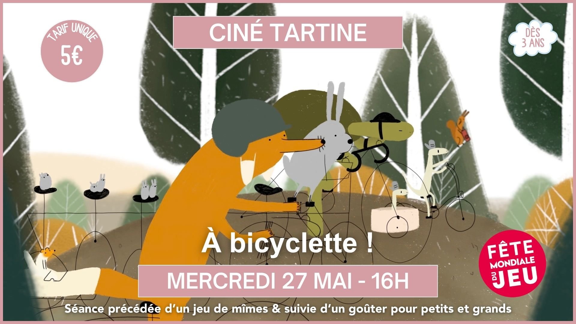 Ciné tartine – Fête du Jeu