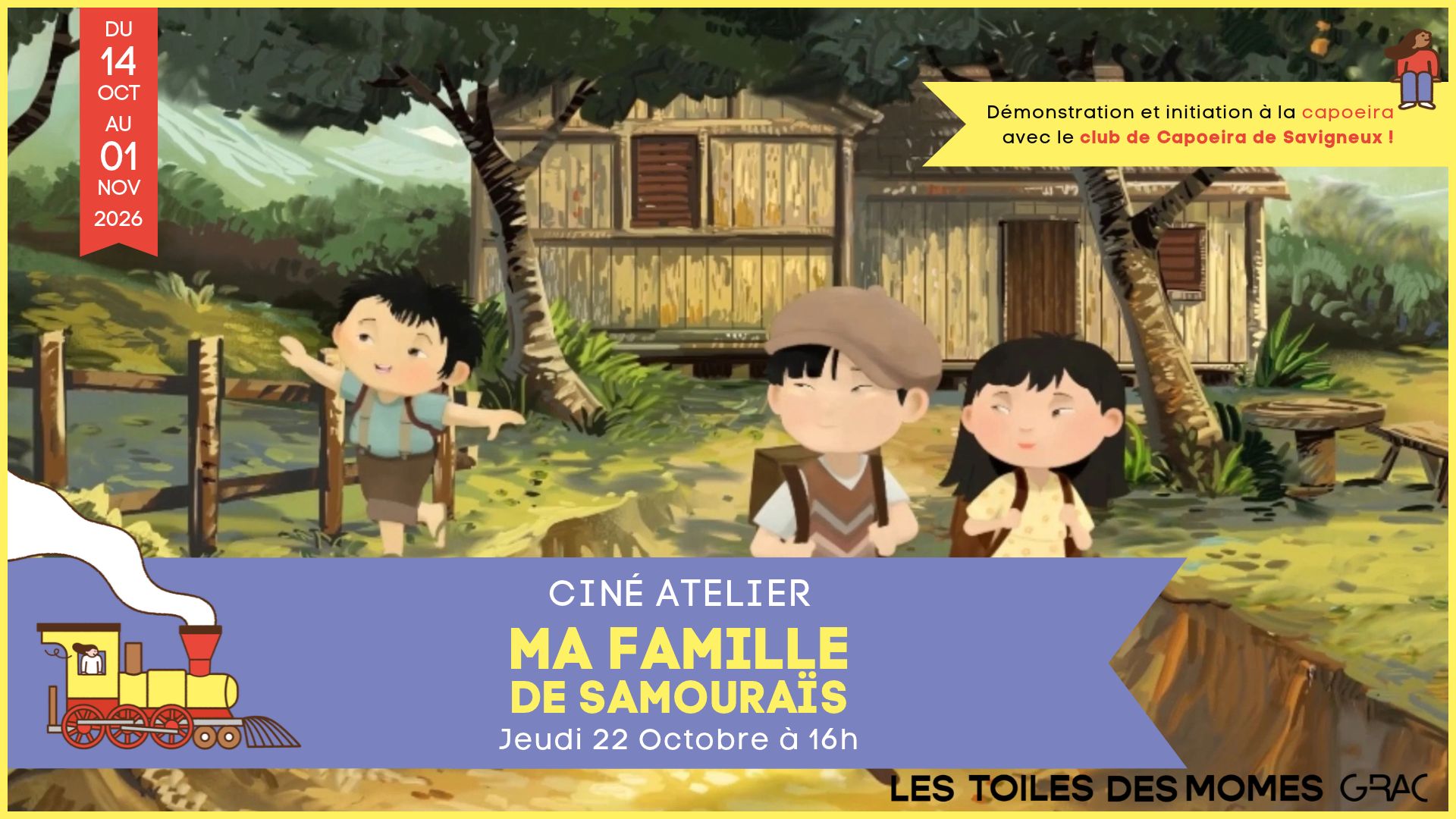 Ciné-Atelier – Ma famille de samouraïs