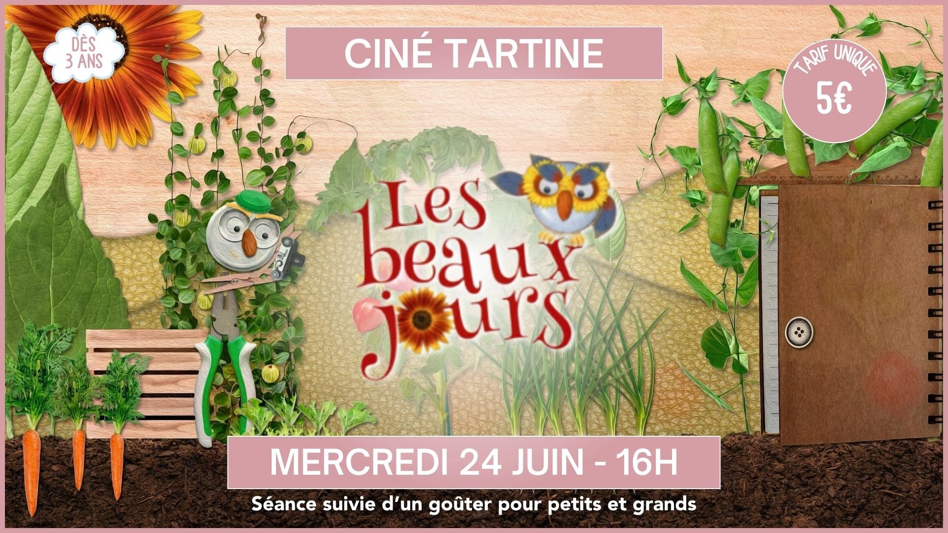 Ciné Tartine – Les Beaux Jours