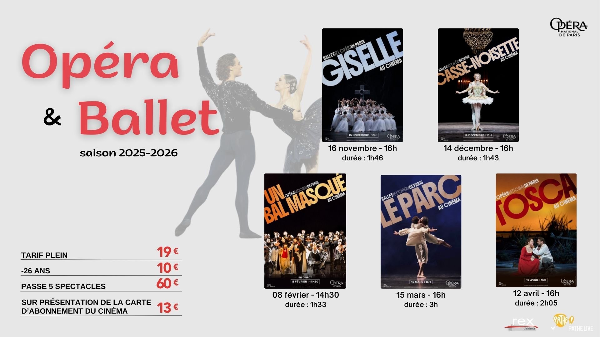 Opéra National de Paris "Le Parc"