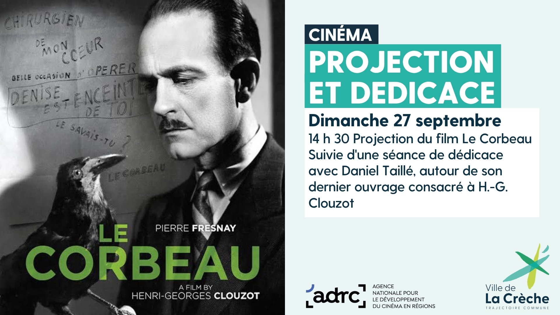 PROJECTION ET DÉDICACE