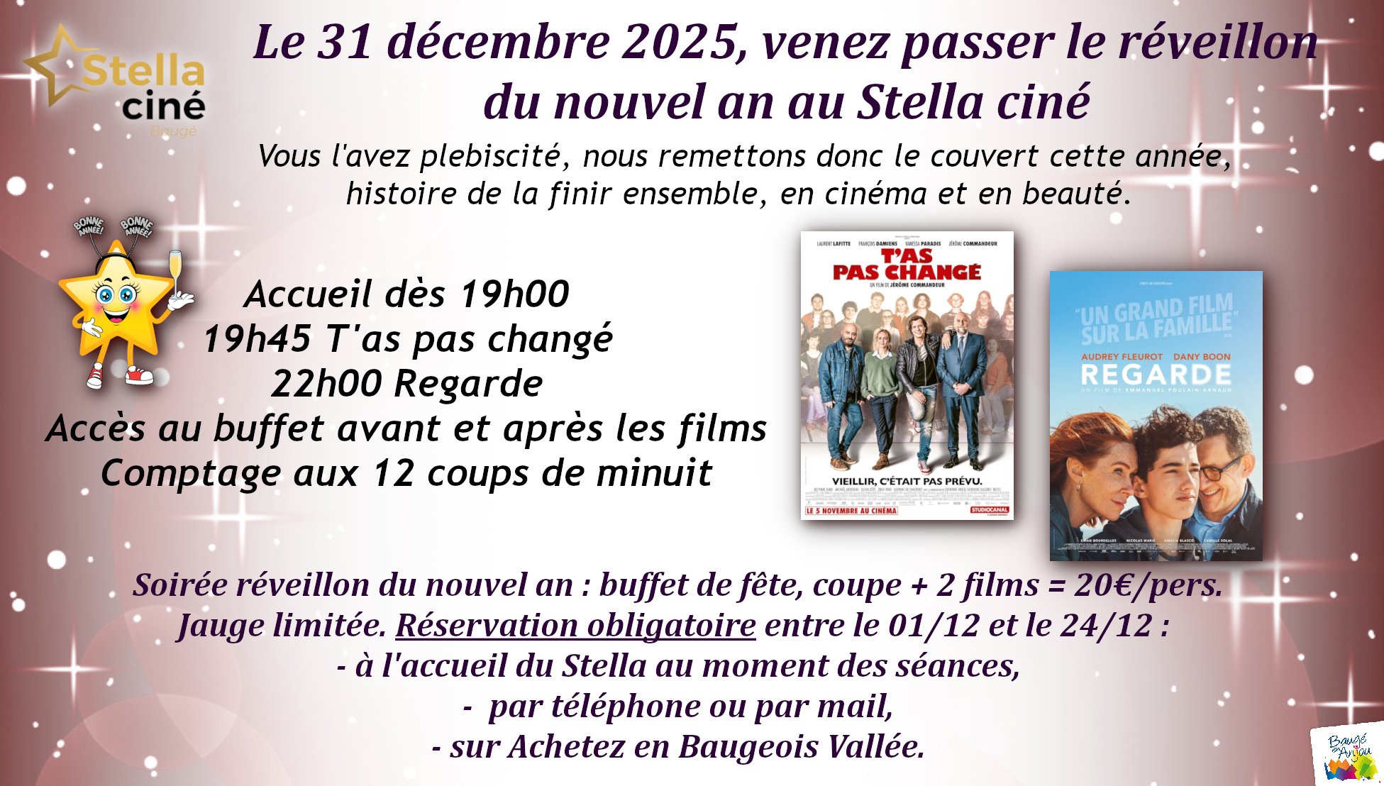 SOIREE DU REVEILLON - 31 décembre 2025