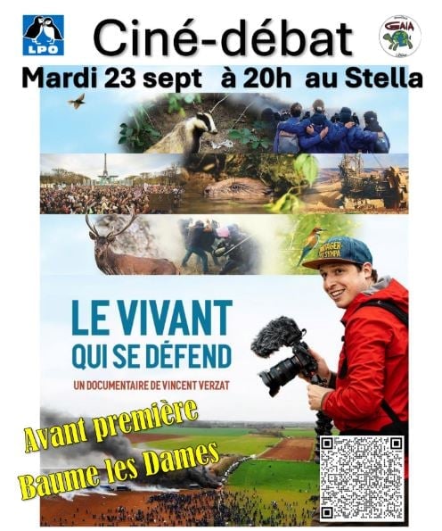Ciné-débat "Le vivant qui se défend"