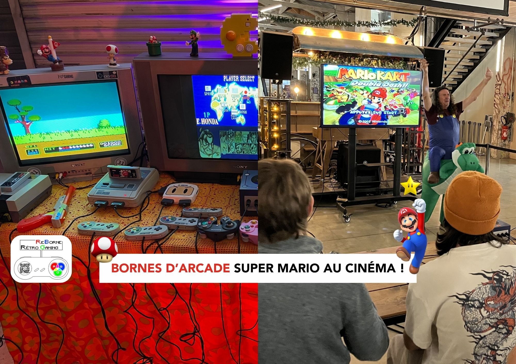 Animation RétroGaming au cinéma