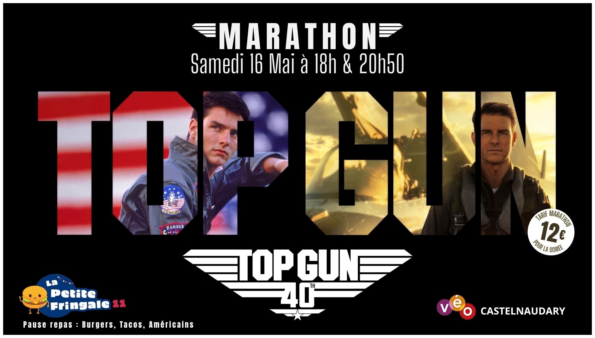 Marathon TOP GUN - 40ème anniversaire