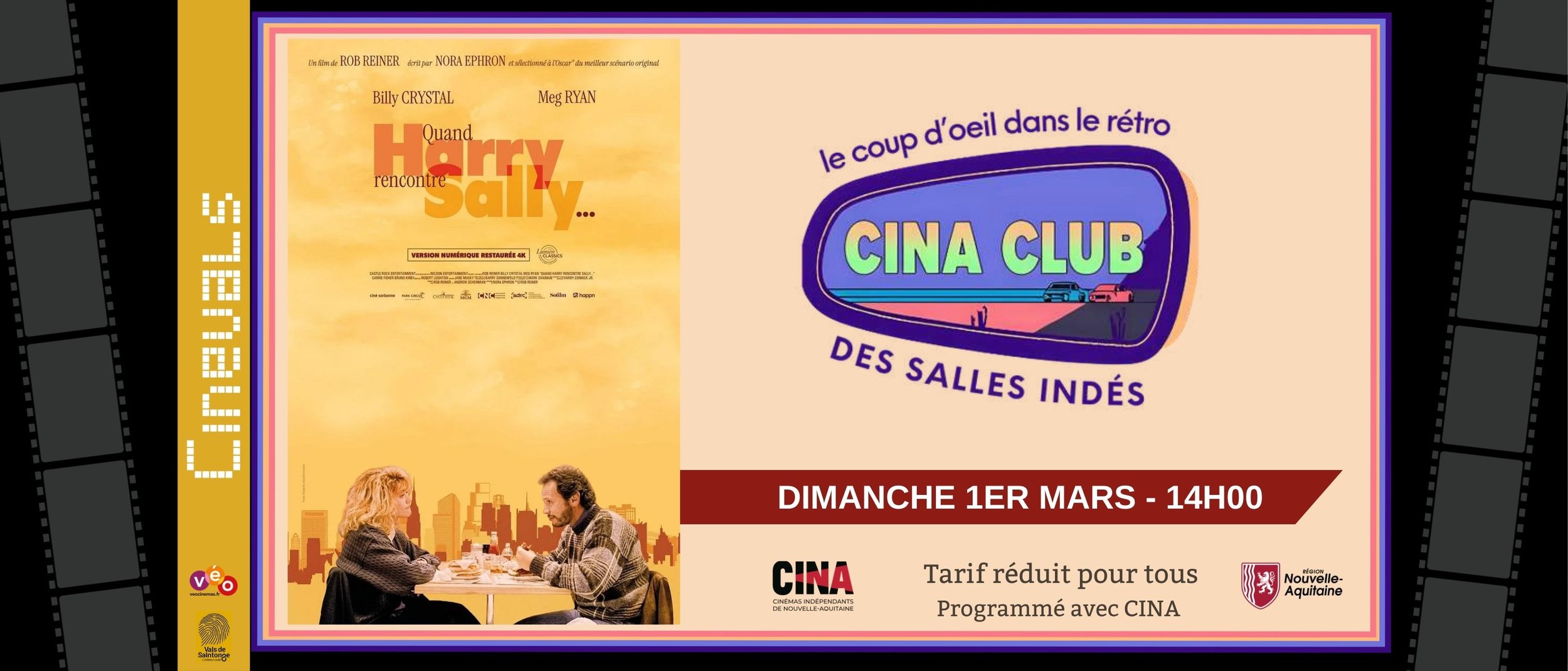 CINA CLUB : QUAND HARRY RENCONTRE SALLY