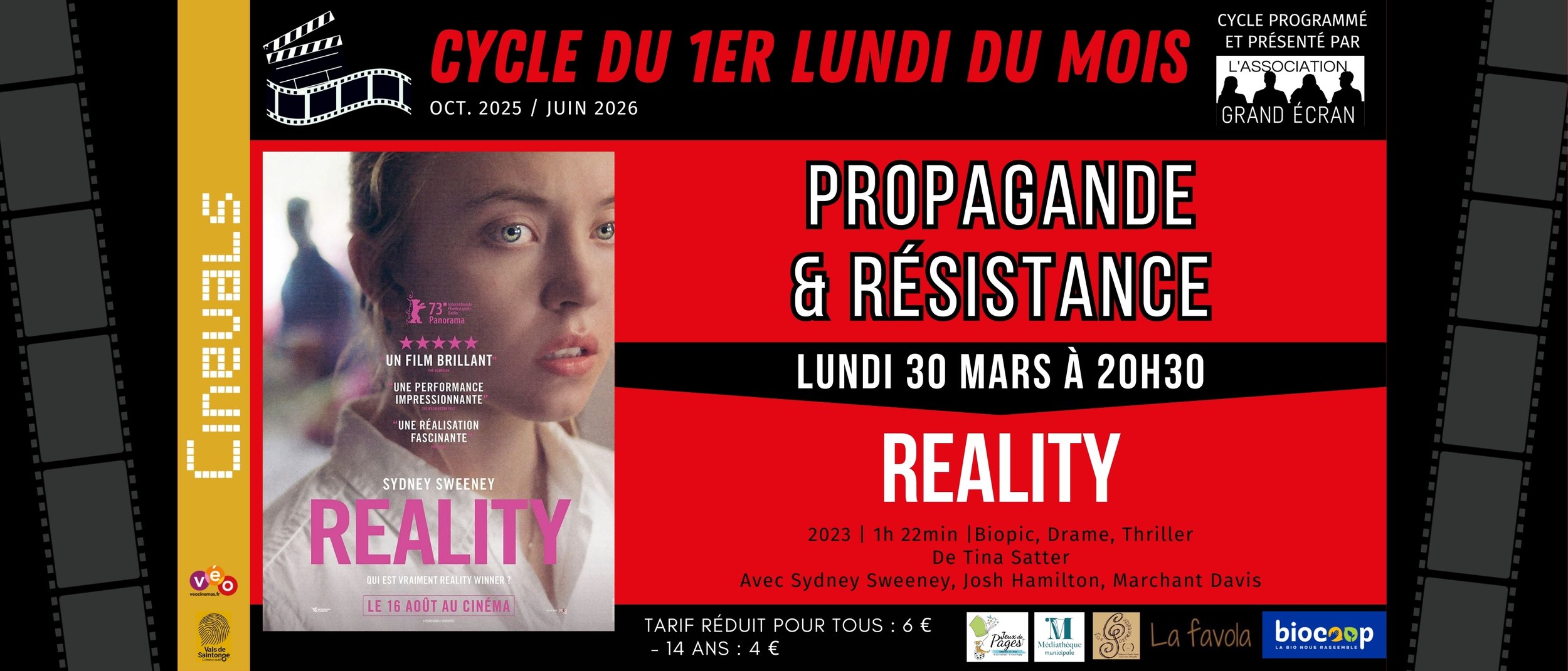 CYCLE DU 1er LUNDI DU MOIS : REALITY