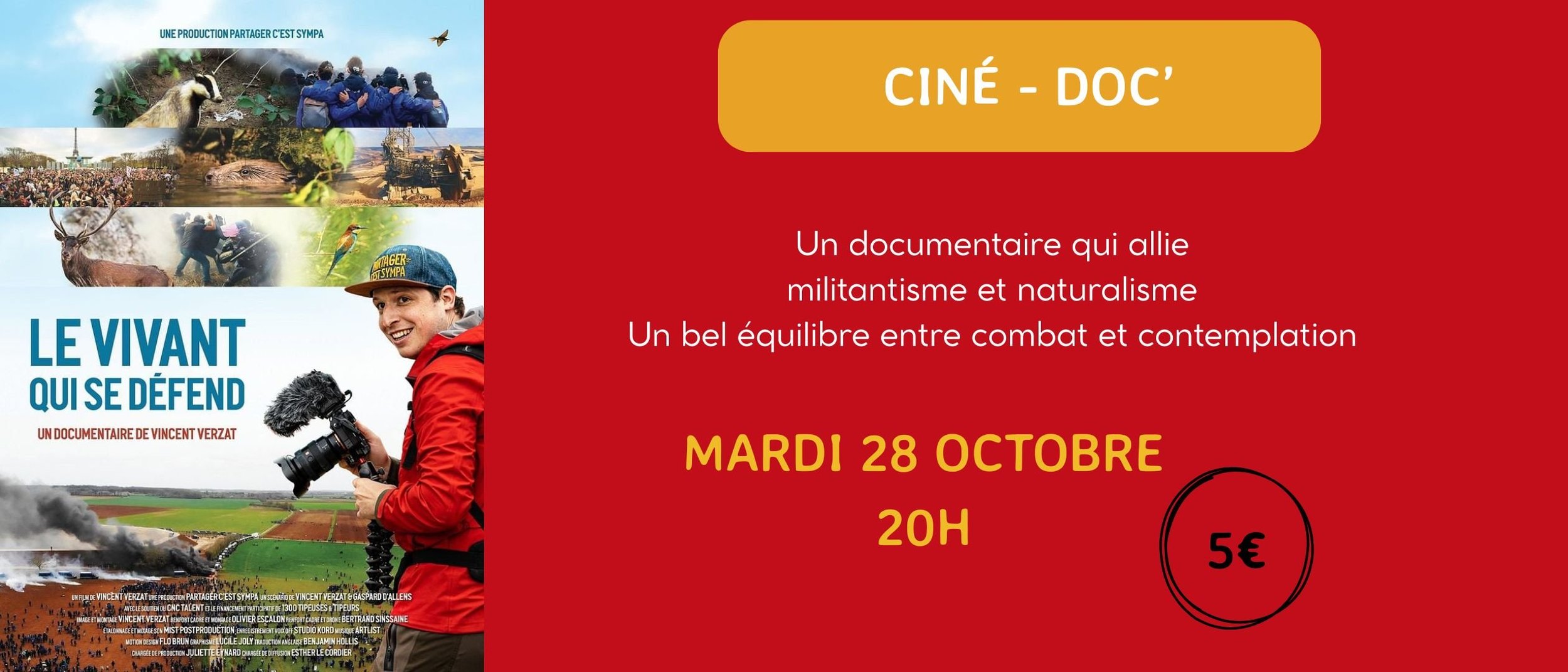 Ciné-doc' : Le vivant qui se défend