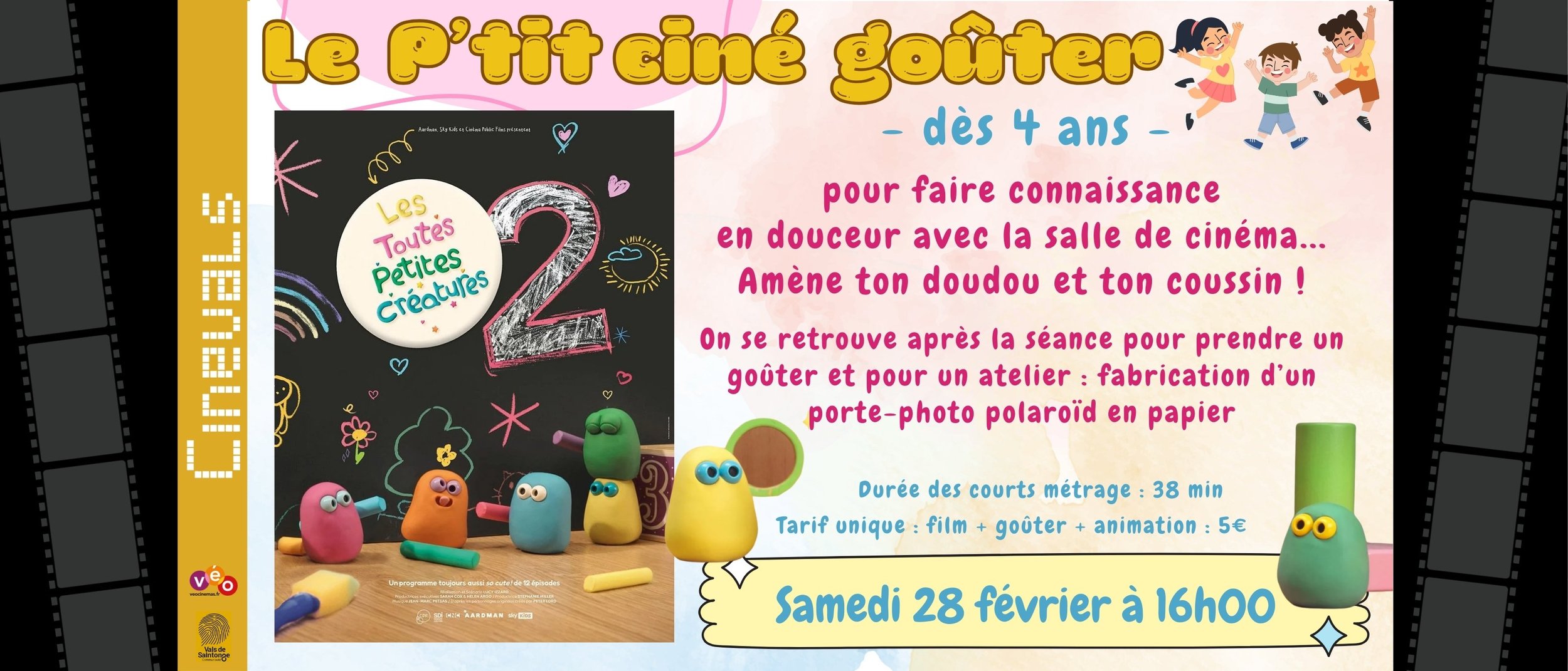 LE P'TIT CINE GOUTER : LES TOUTES PETITES CREATURES 2