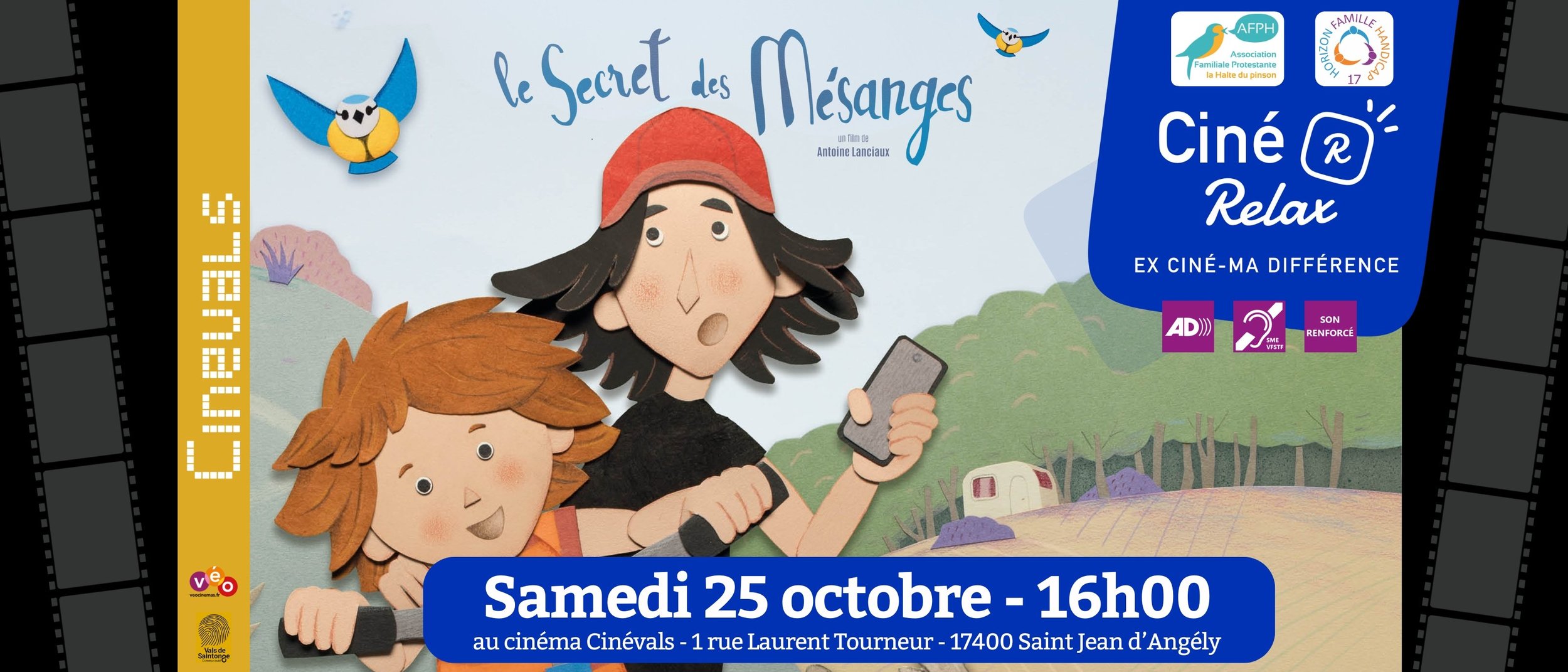 CINE RELAX : LE SECRET DES MESANGES