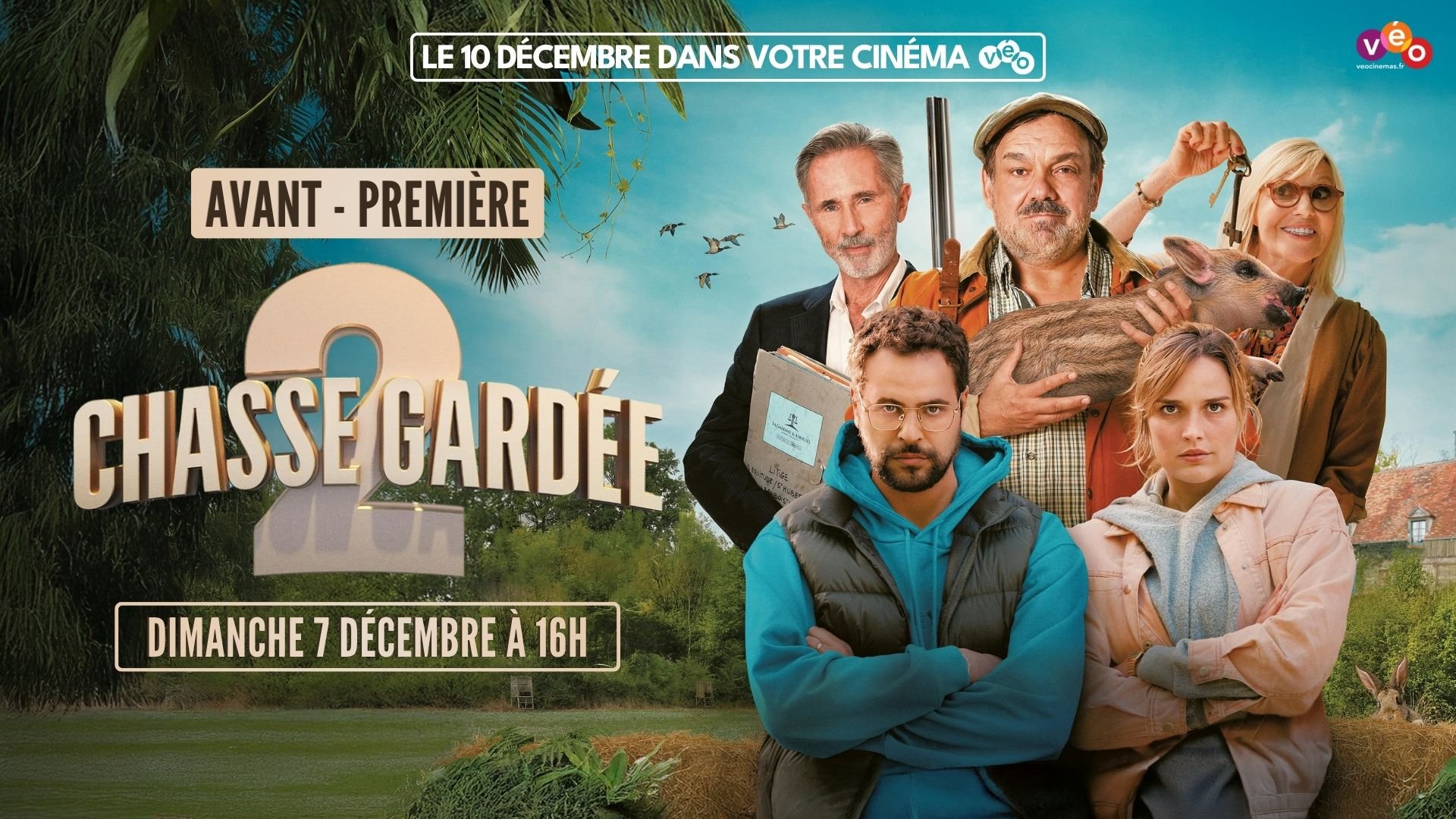 Avant-première | CHASSE GARDÉE 2 | Dimanche 7 décembre à 16h