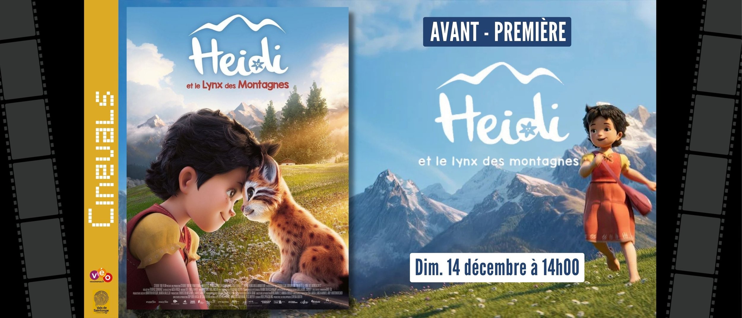 HEIDI ET LE LYNX DES MONTAGNES en avant-première