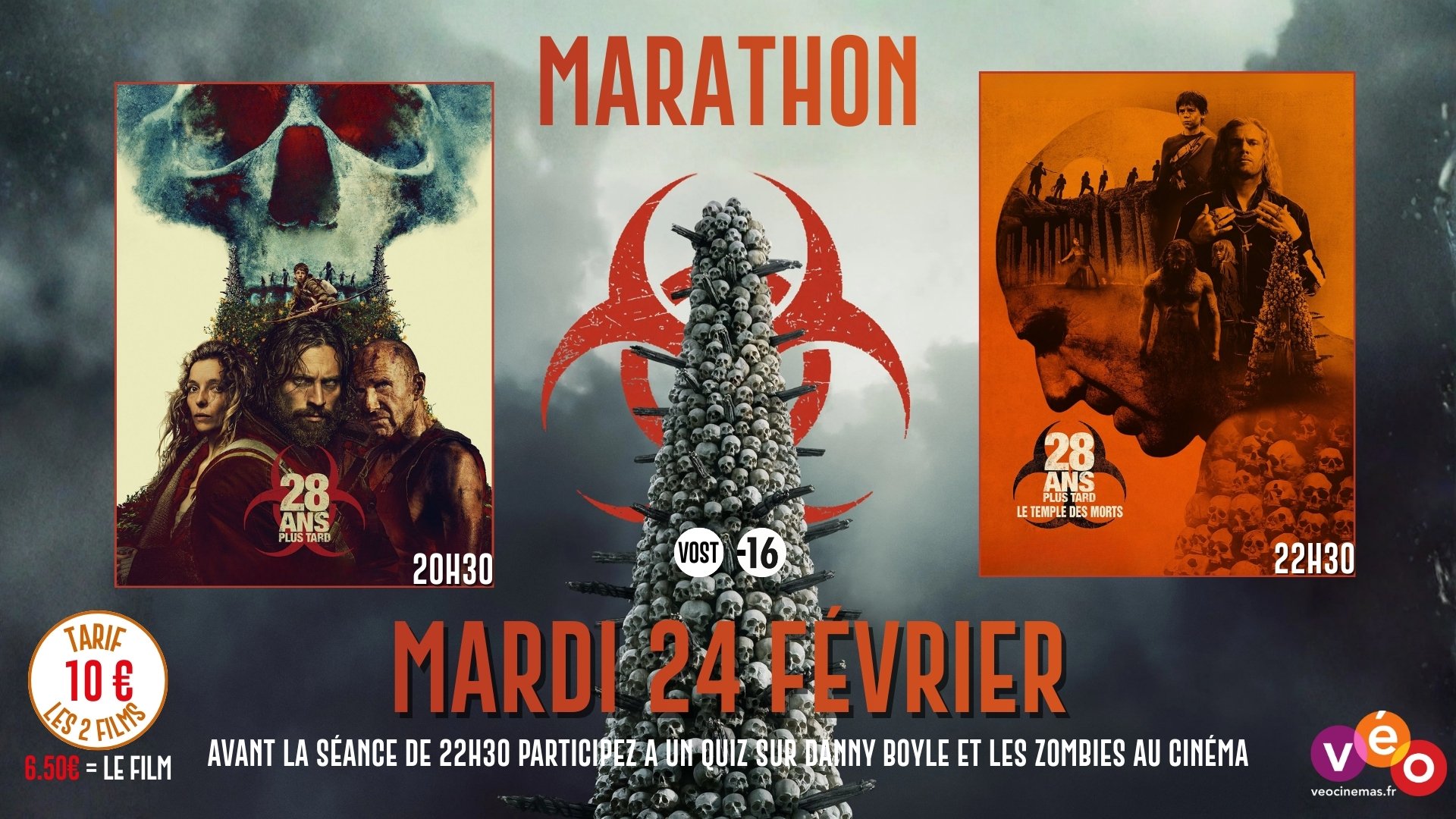 Marathon & Quiz • 28 Ans Plus Tard 