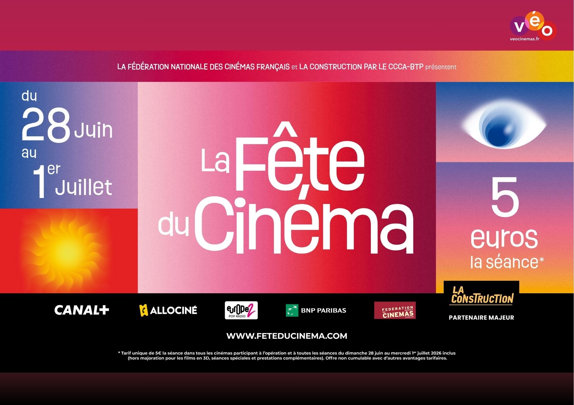 La Fête du Cinéma • Séance à 5 €
