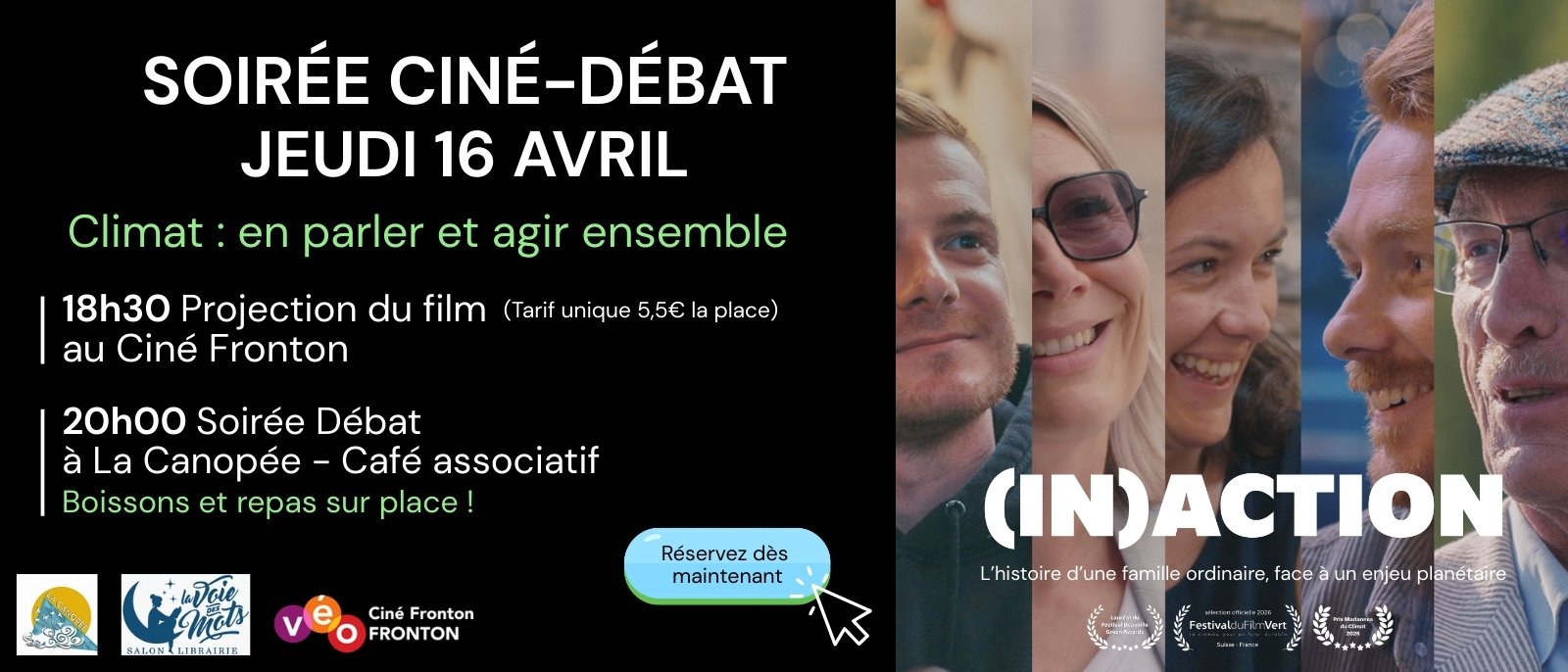Ciné-Débat | (In)Action | 16 Avril à 18h30