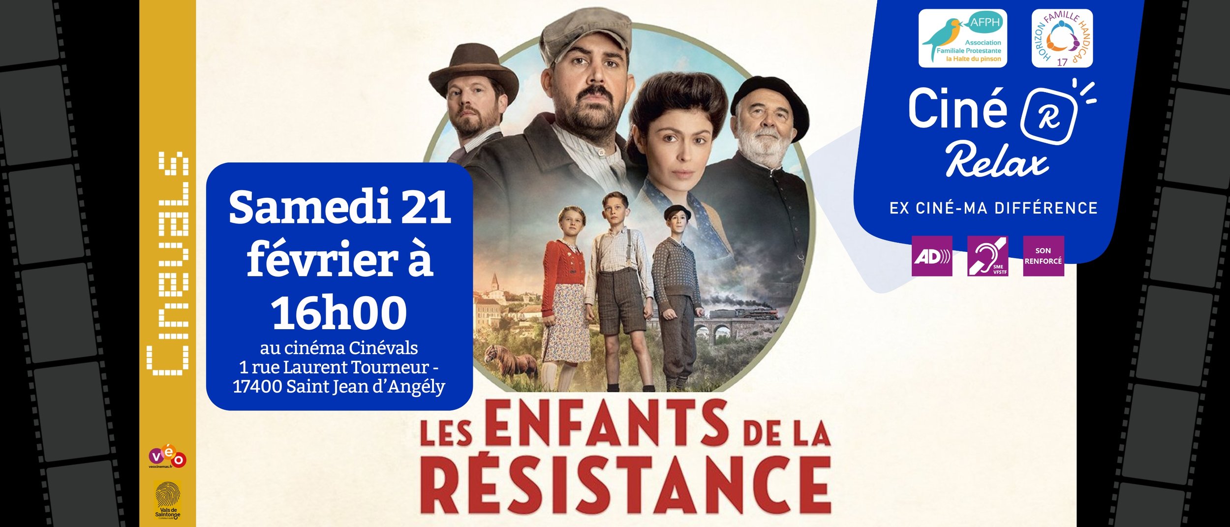 CINE RELAX : LES ENFANTS DE LA RESISTANCE
