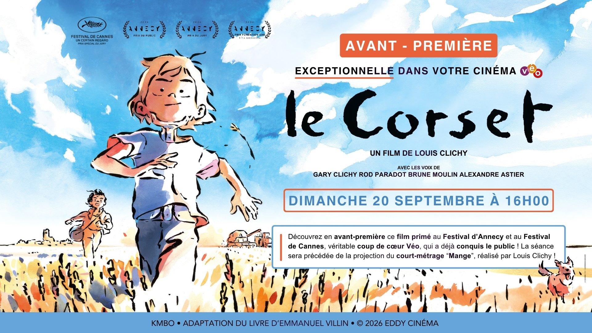  Avant-première exceptionnelle Véo •  LE CORSET