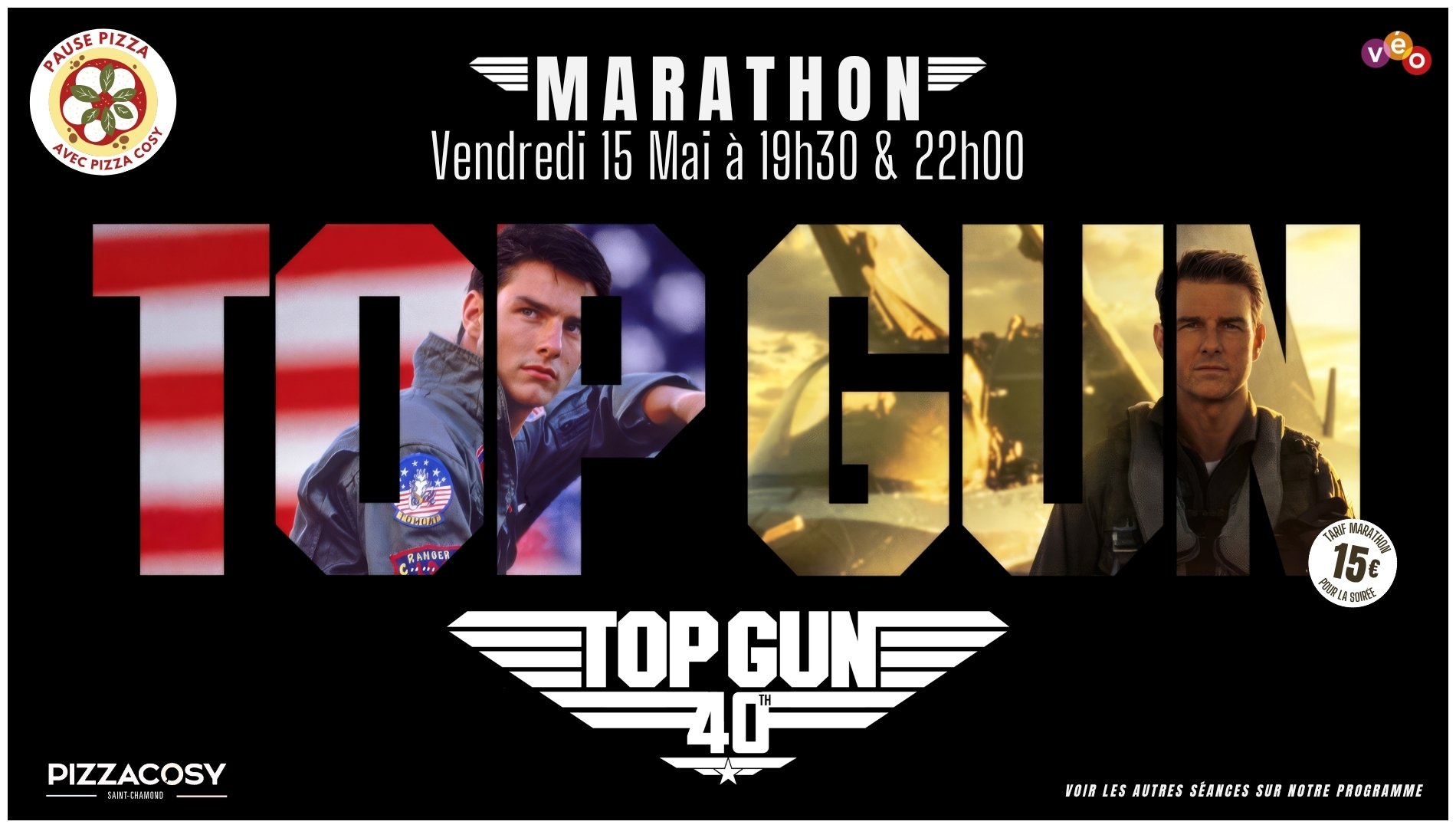 Top gun & Top gun : Maverick • Marathon