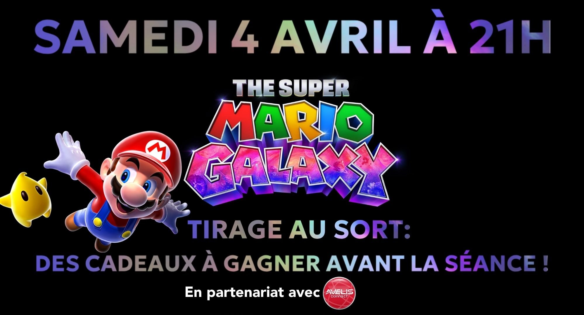 Tombola Super Mario Galax: des cadeaux à gagner !
