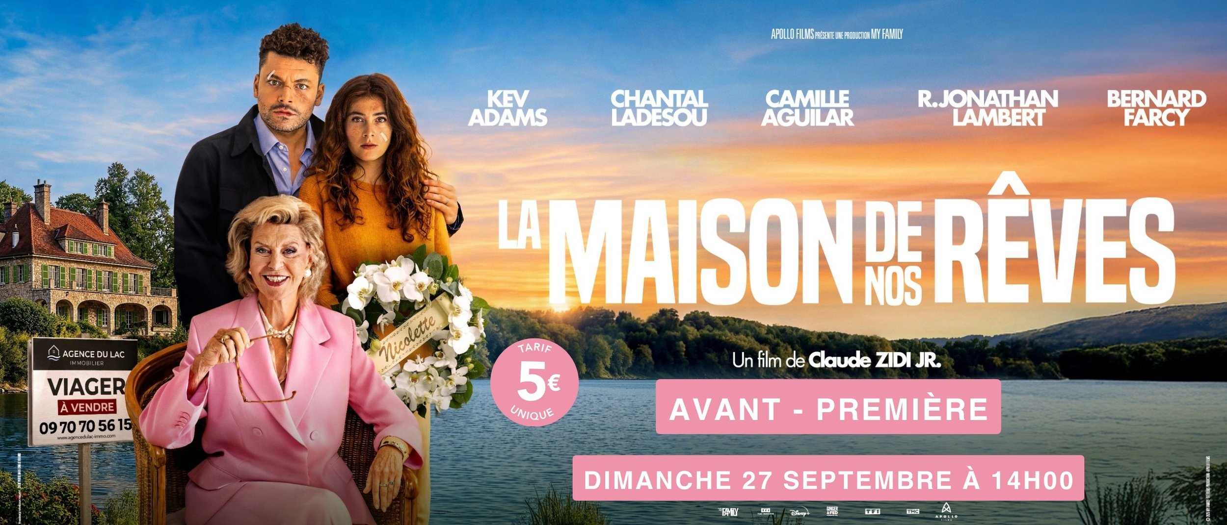 Avant-Première La Maison de Nos Rêves - Dimanche 27 septembre à 14h00