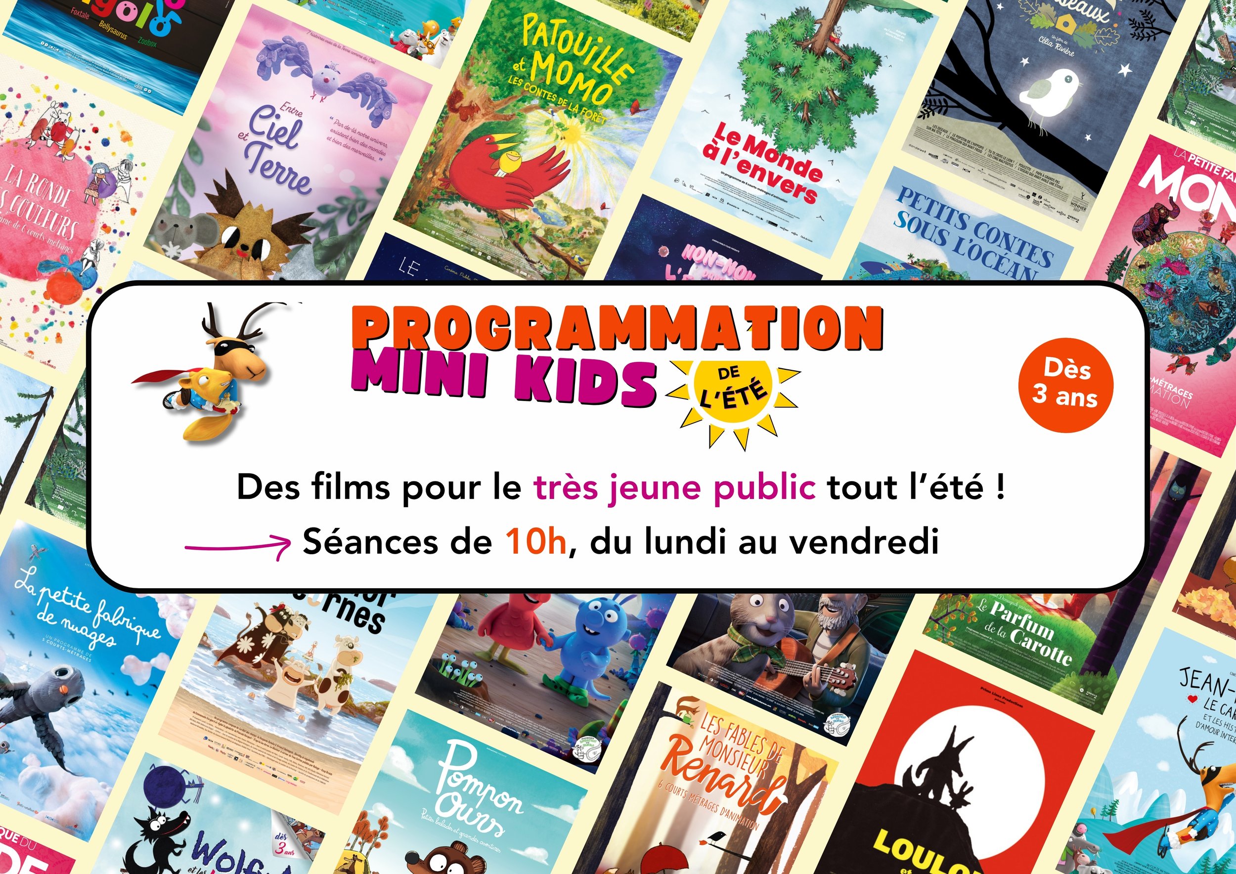 Des films pour le très jeune public | Tout l'été