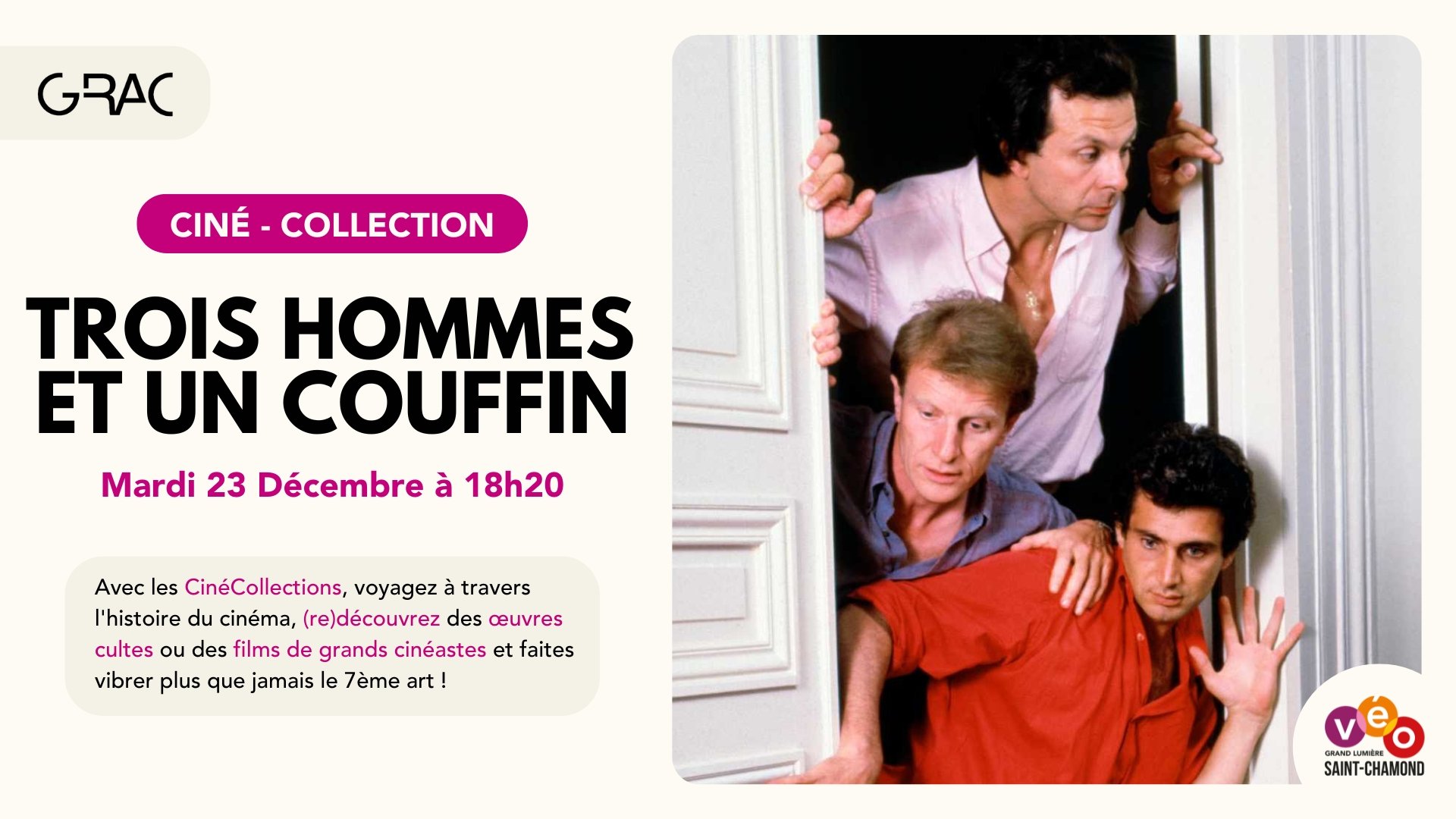 Trois Hommes et un couffin