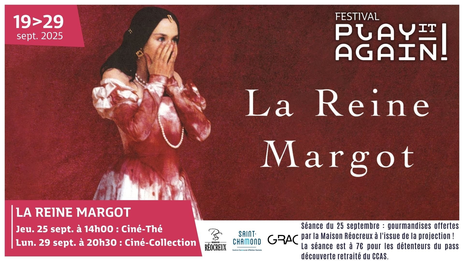 Ciné-Thé & Ciné-Collection • La reine Margot
