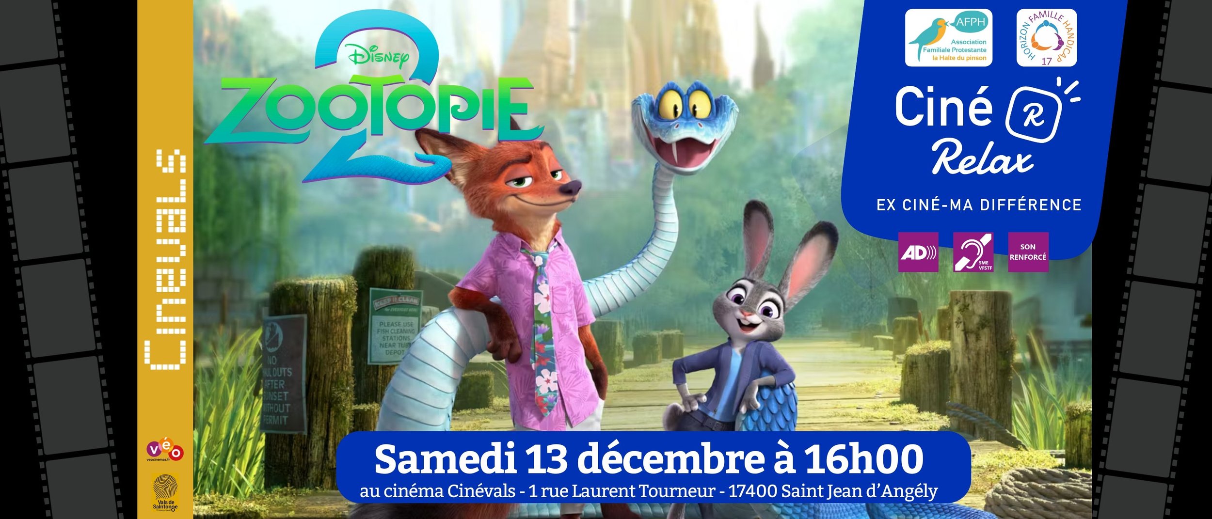 CINE RELAX : ZOOTOPIE 2