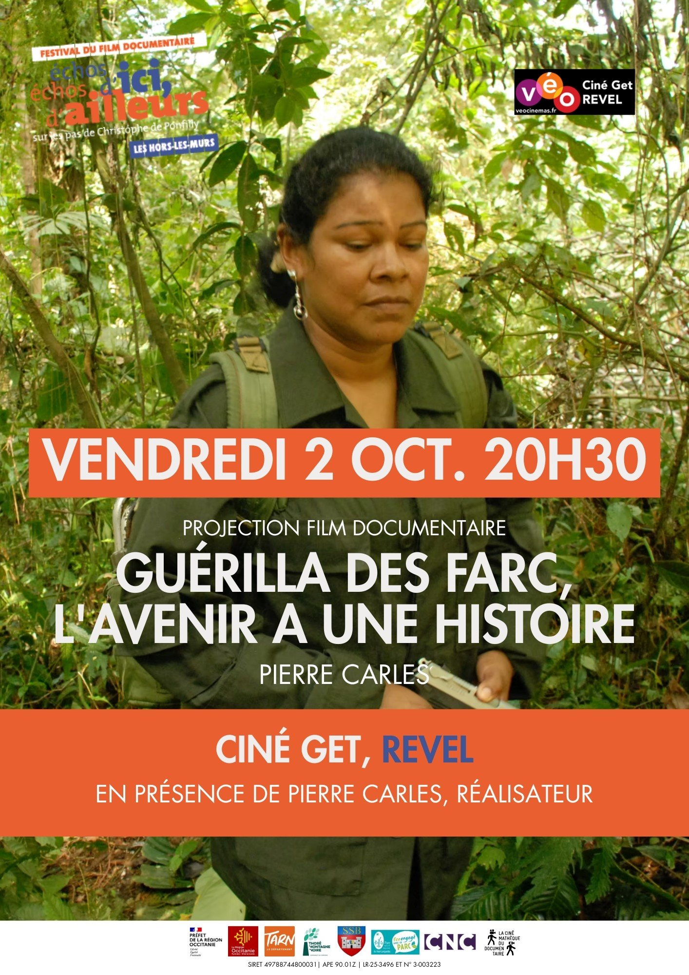 Ciné-rencontre "Guérilla des Farc, l'avenir a une histoire"