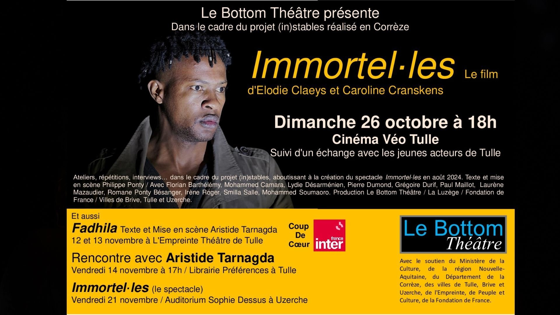 IMMORTEL·LES AVEC LE BOTTOM THEATRE