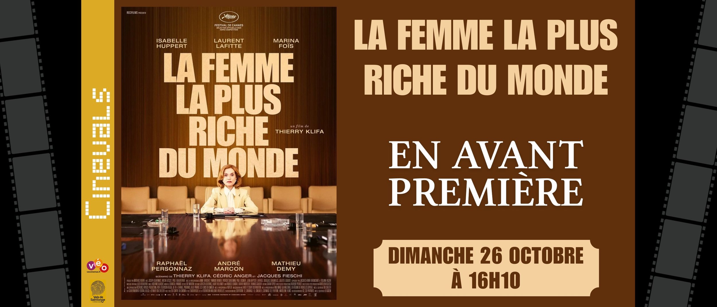 LA FEMME LA PLUS RICHE DU MONDE - En avant-première