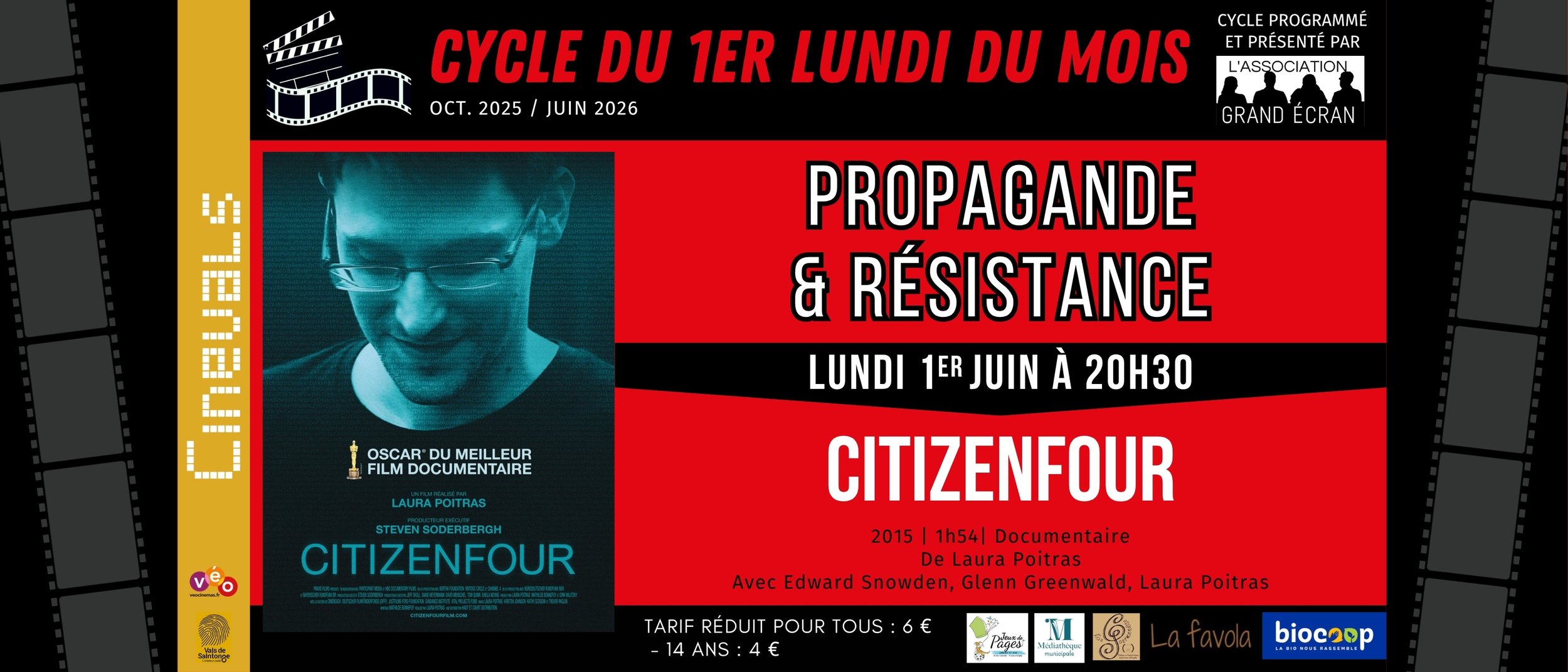 CYCLE DU 1er LUNDI : CITIZENFOUR