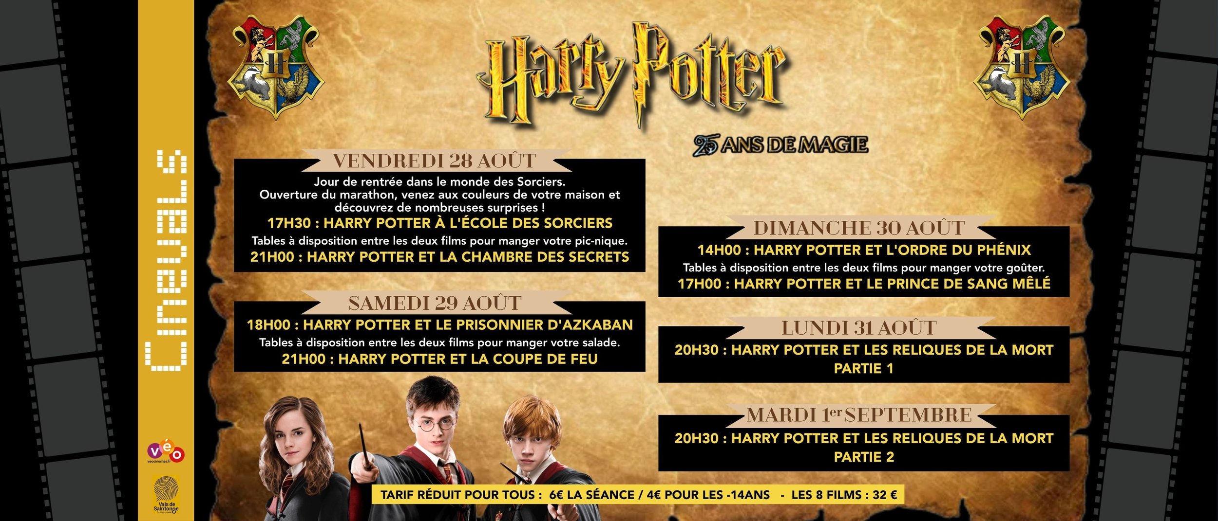 HARRY POTTER - 25 ANS DE MAGIE !